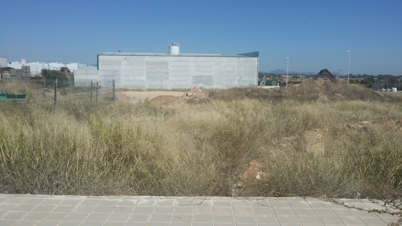 TERRENO INDUSTRIAL EN BENAGUACIL