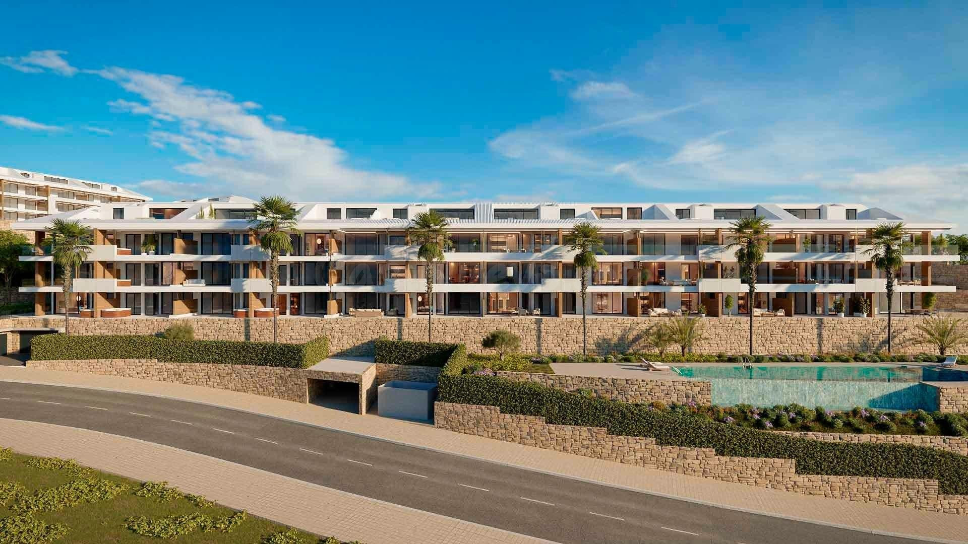 Apartamento de 3 dormitorios y 2 baños con vistas al mar. El