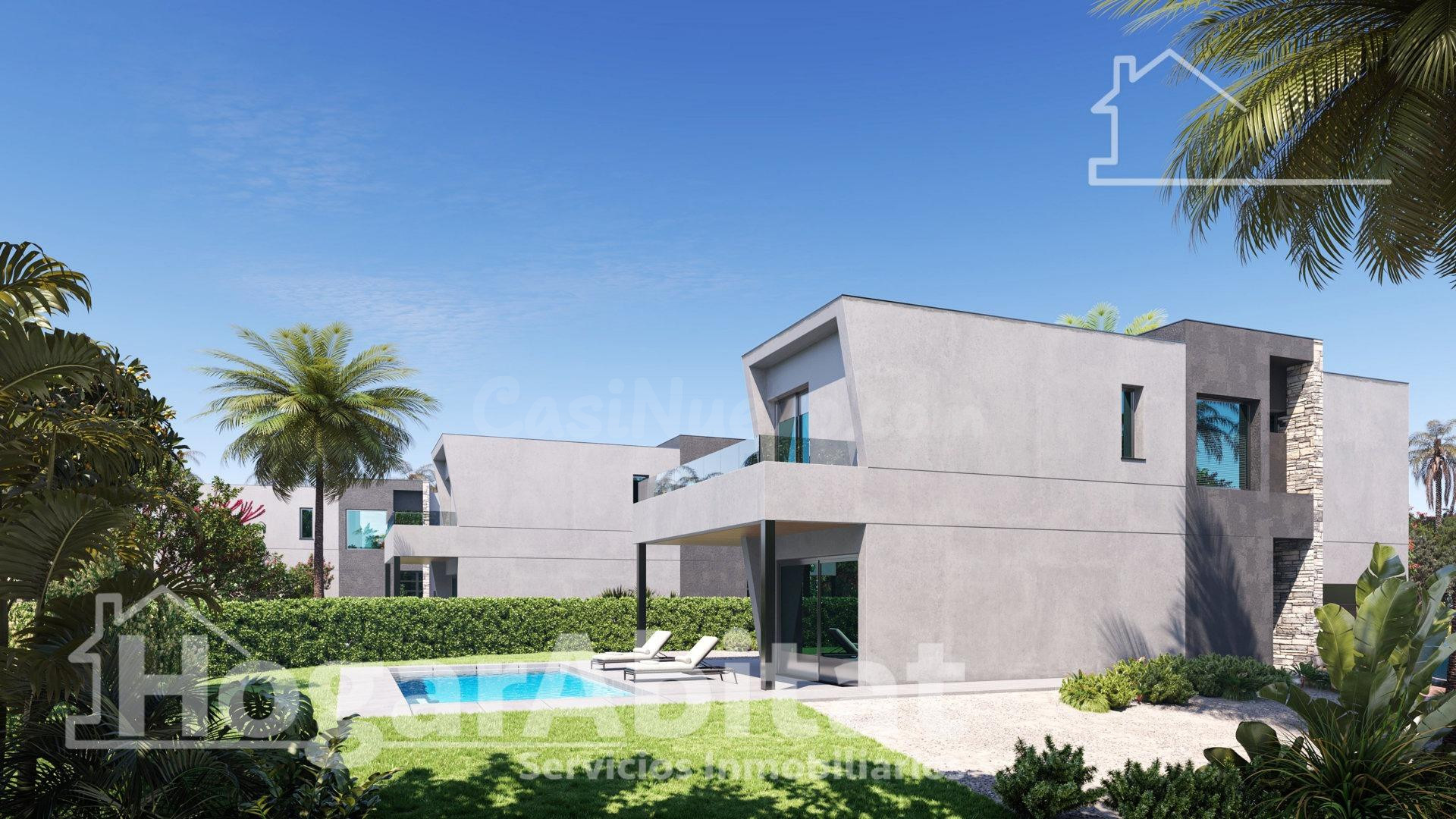 GRAN CHALET A ESTRENAR CON PISCINA, 3 TERRAZAS Y GARAJE - foto 2
