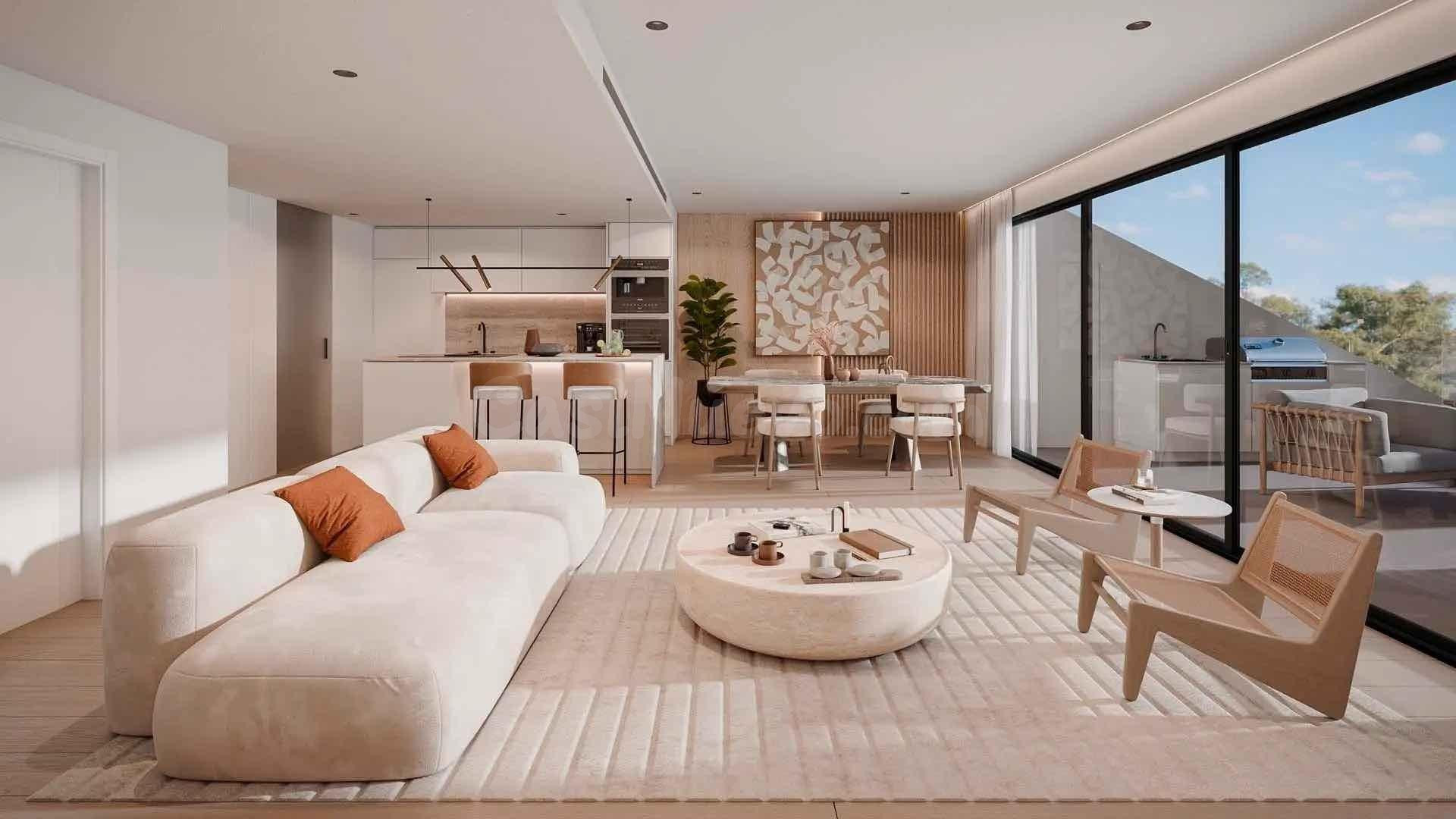 Ático de 2 dormitorios y 2 baños con vistas al mar. El Higue
