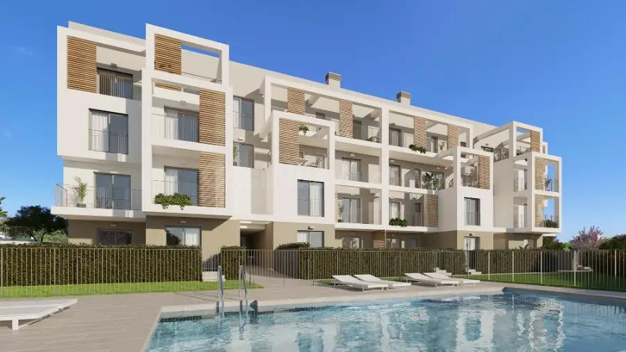 Vivienda de obra nueva en Palmanova con terraza, jardín, pis