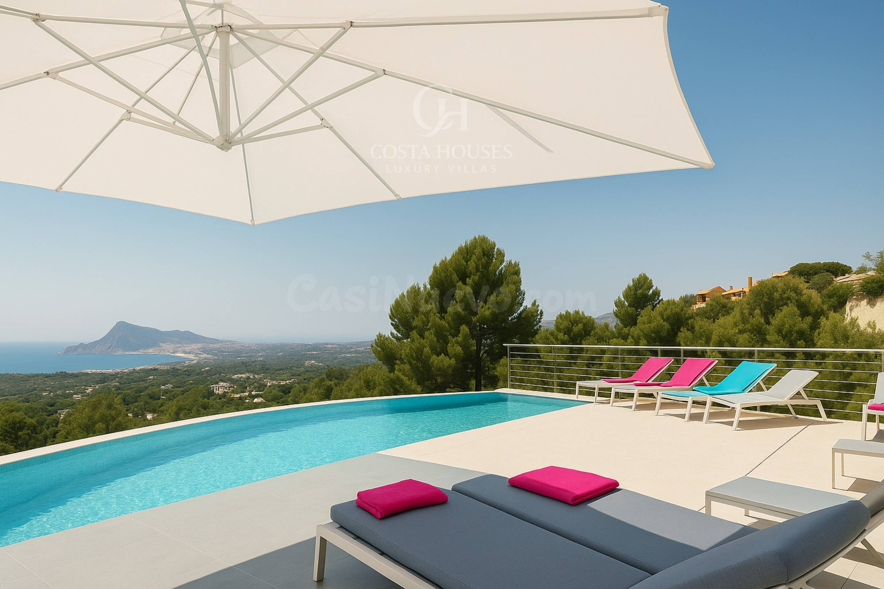 VILLA ALTHEA · ARQUITECTURA MODERNA CON PISCINA INFINITA Y V - foto 3