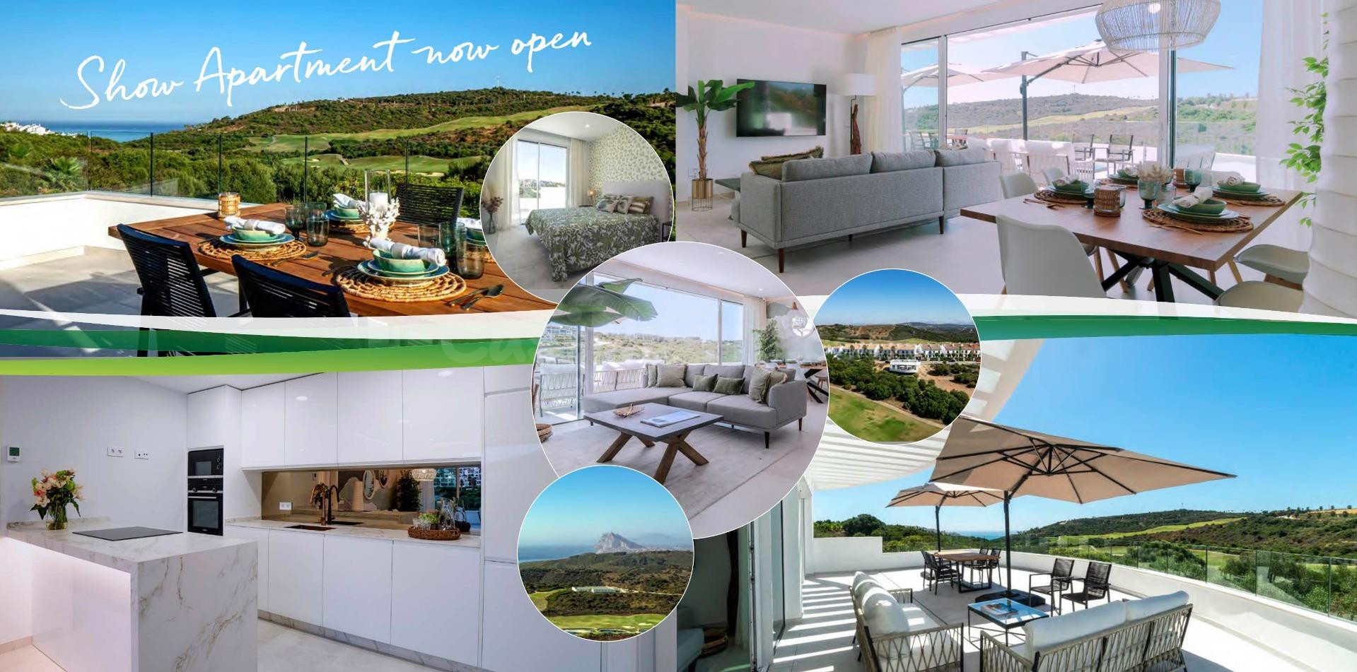 Apartamento bajo de 2 dormitorios y 2 baños con vistas al ma