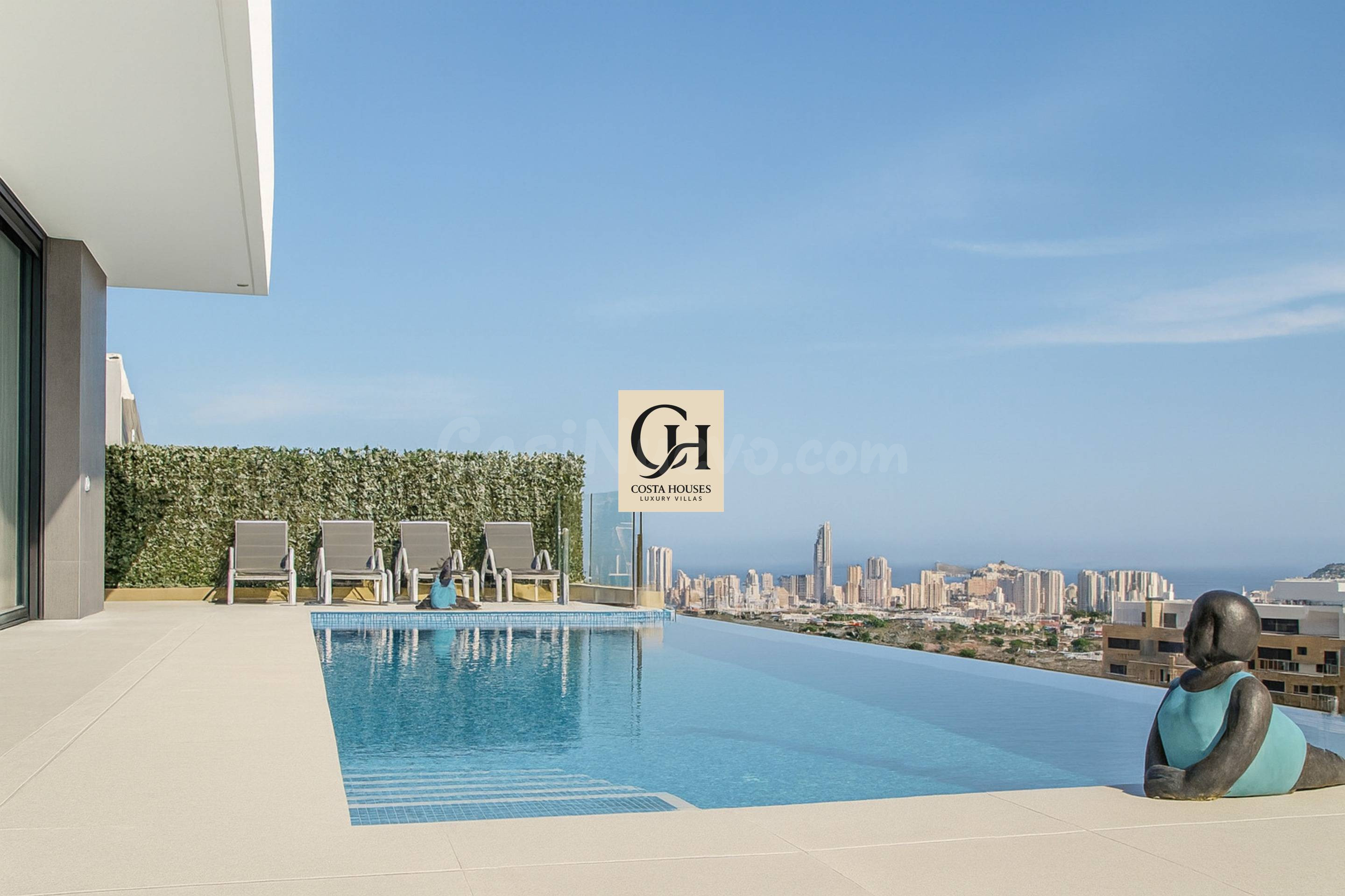 VILLA SKYLINE · LUJO MEDITERRANEO EN FINESTRAT CON VISTAS AL