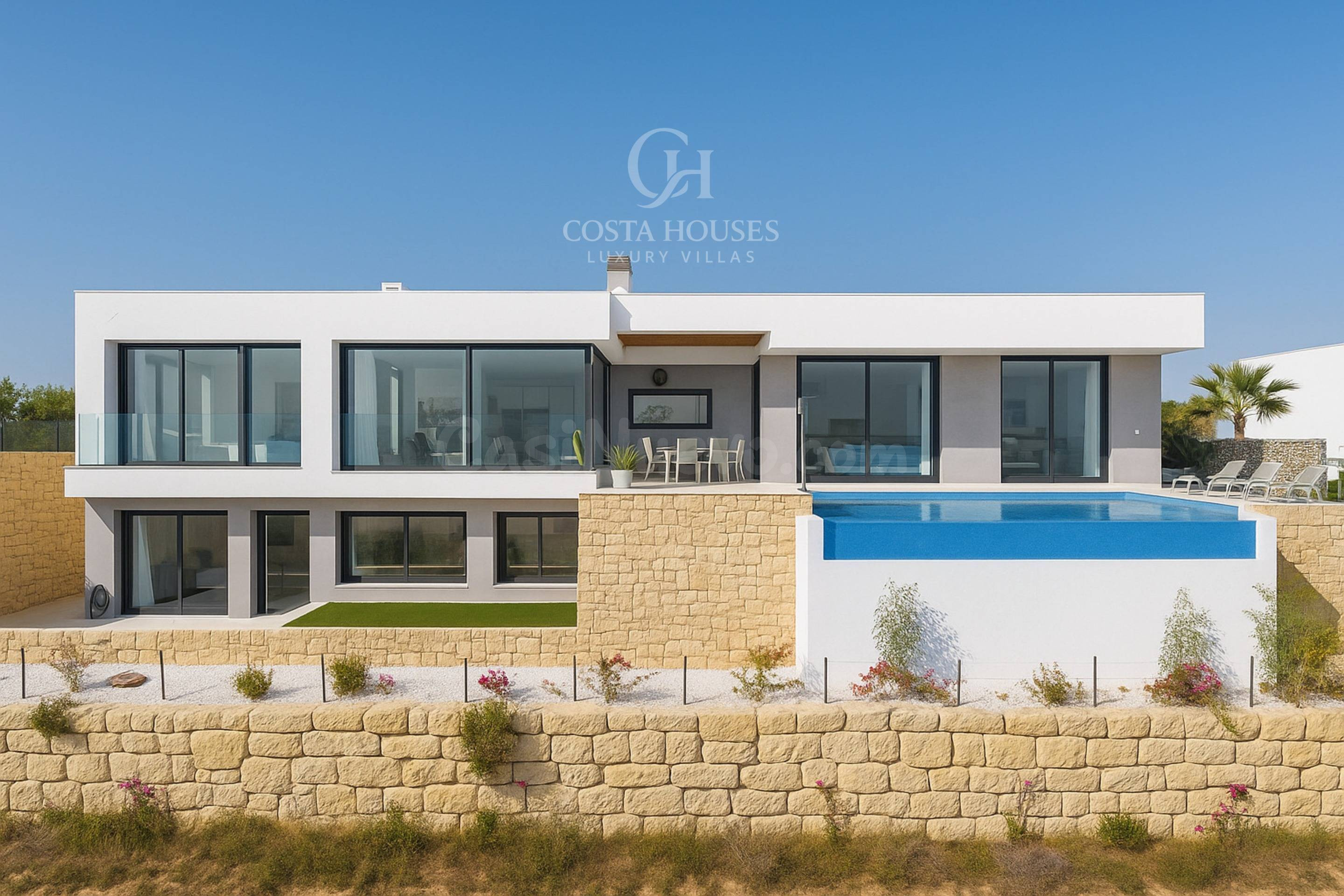 VILLA SKYLINE · LUJO MEDITERRANEO EN FINESTRAT CON VISTAS AL - foto 2