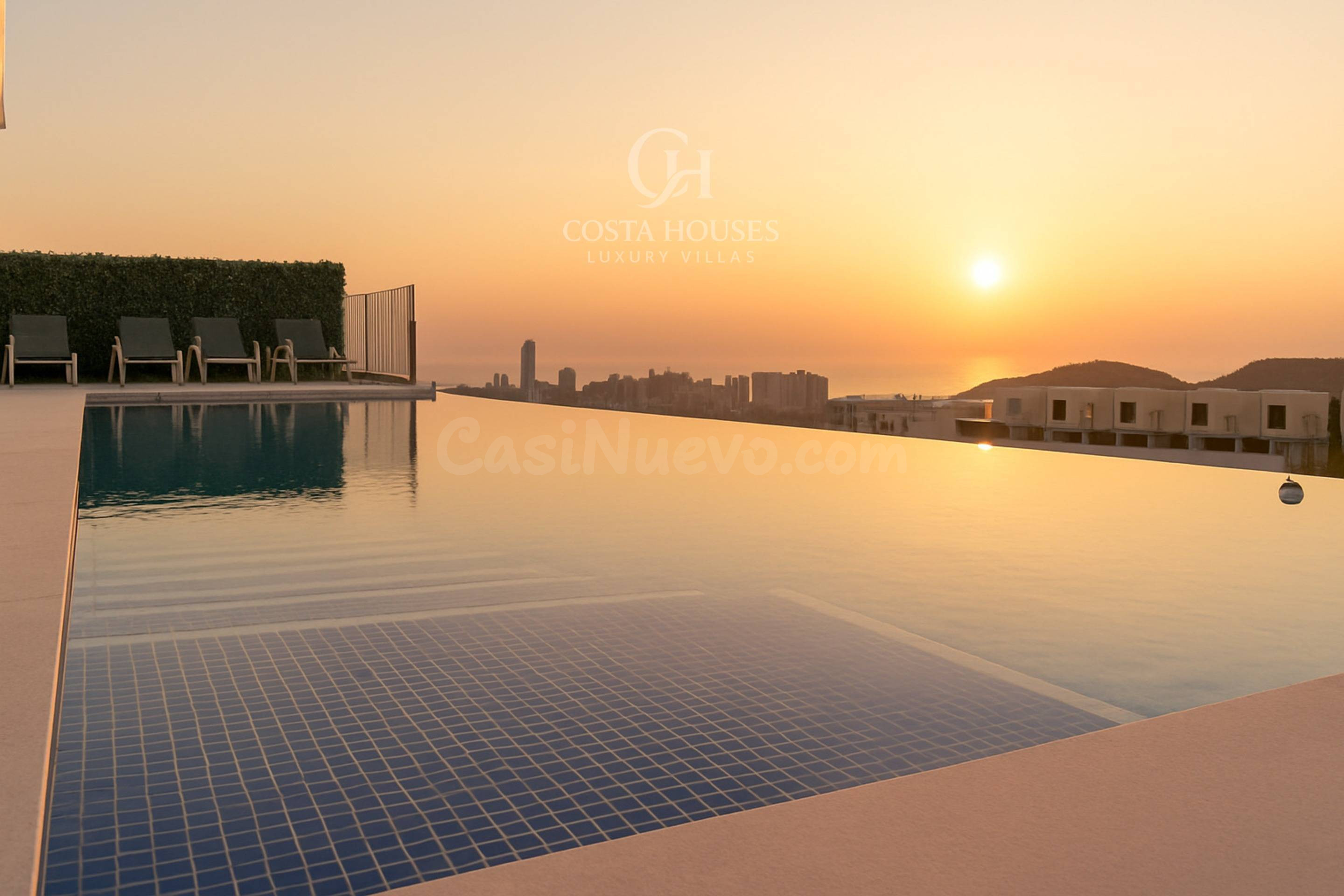 VILLA SKYLINE · LUJO MEDITERRANEO EN FINESTRAT CON VISTAS AL - foto 5