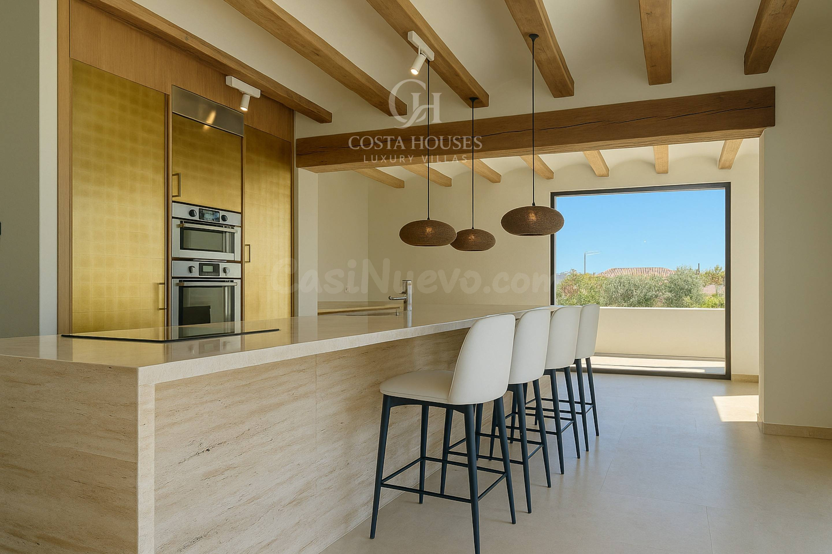VILLA HARMONY · LUZ, CALMA Y ARQUITECTURA MEDITERRÁNEA EN BE - foto 5