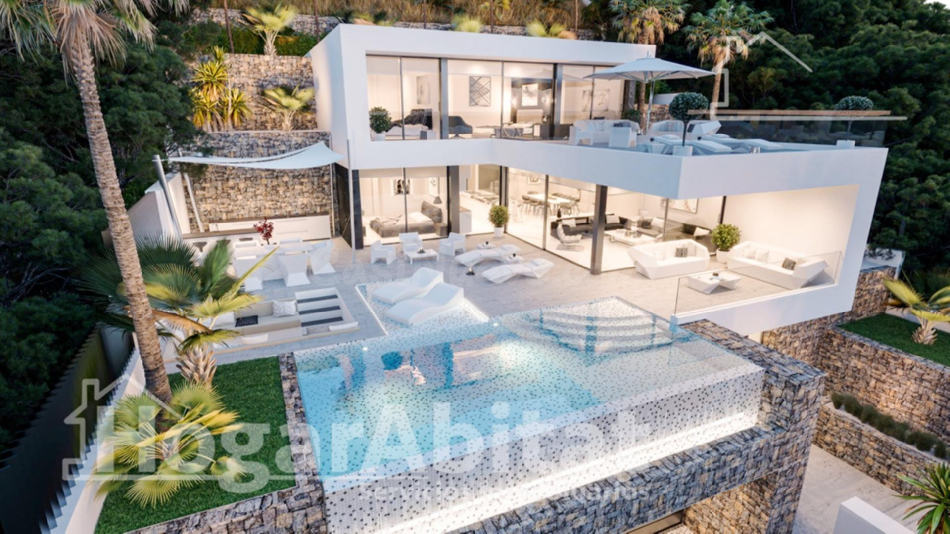 ¡VISTAS DE180º  HACIA AL MAR! CHALET DE LUJO A ESTRENAR CON 