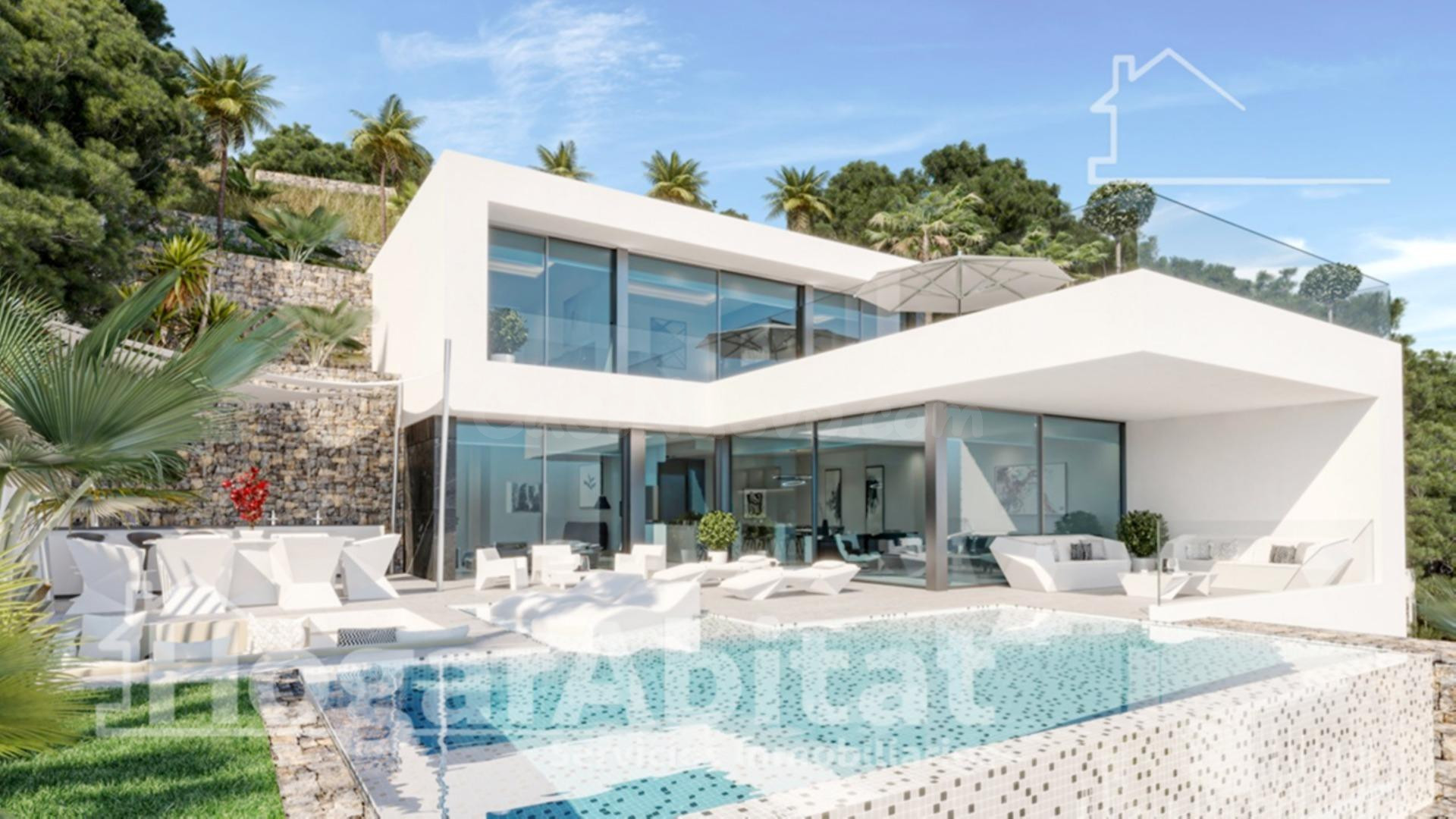 ¡VISTAS DE180º  HACIA AL MAR! CHALET DE LUJO A ESTRENAR CON  - foto 3