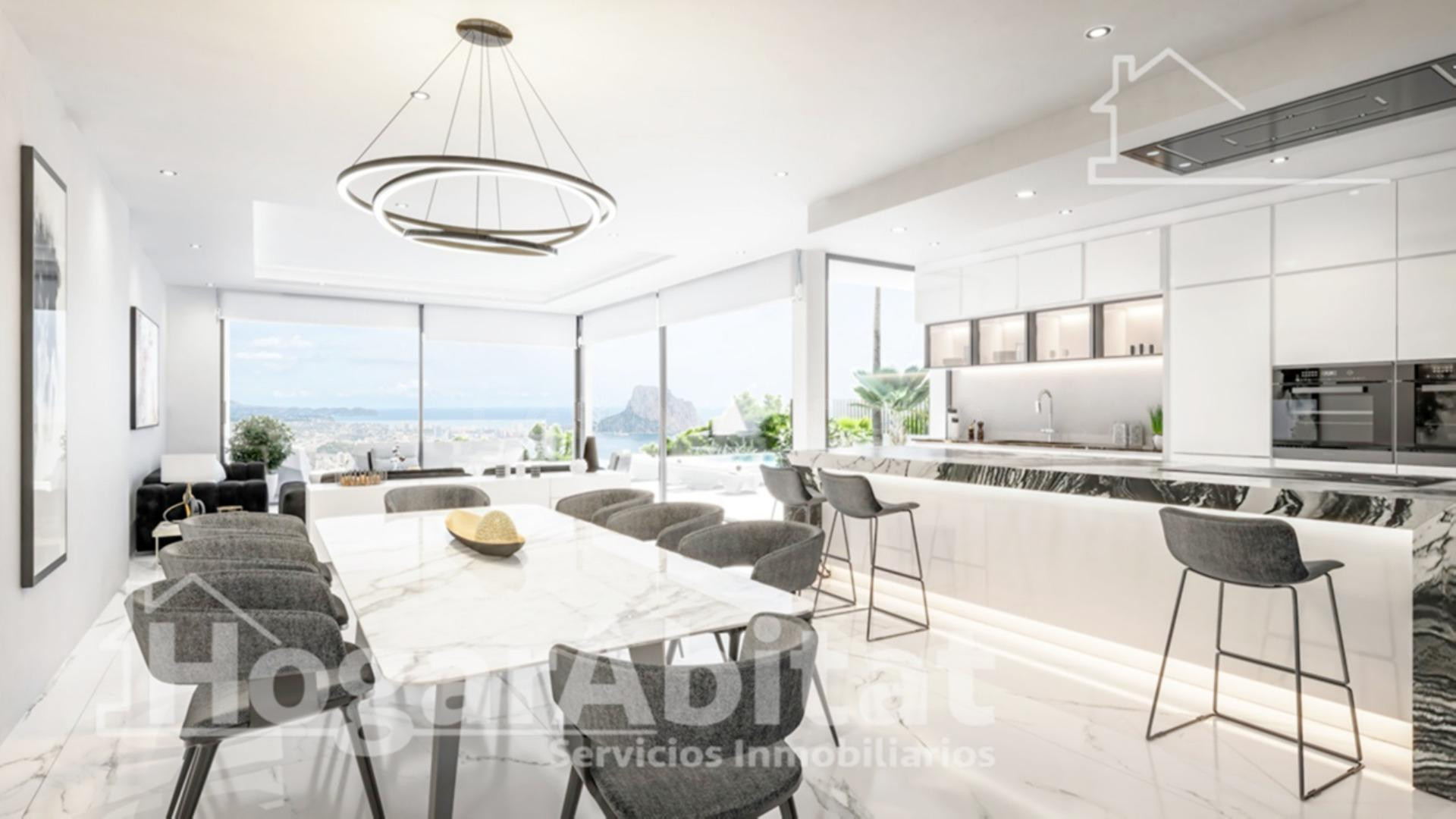 ¡VISTAS DE180º  HACIA AL MAR! CHALET DE LUJO A ESTRENAR CON  - foto 4