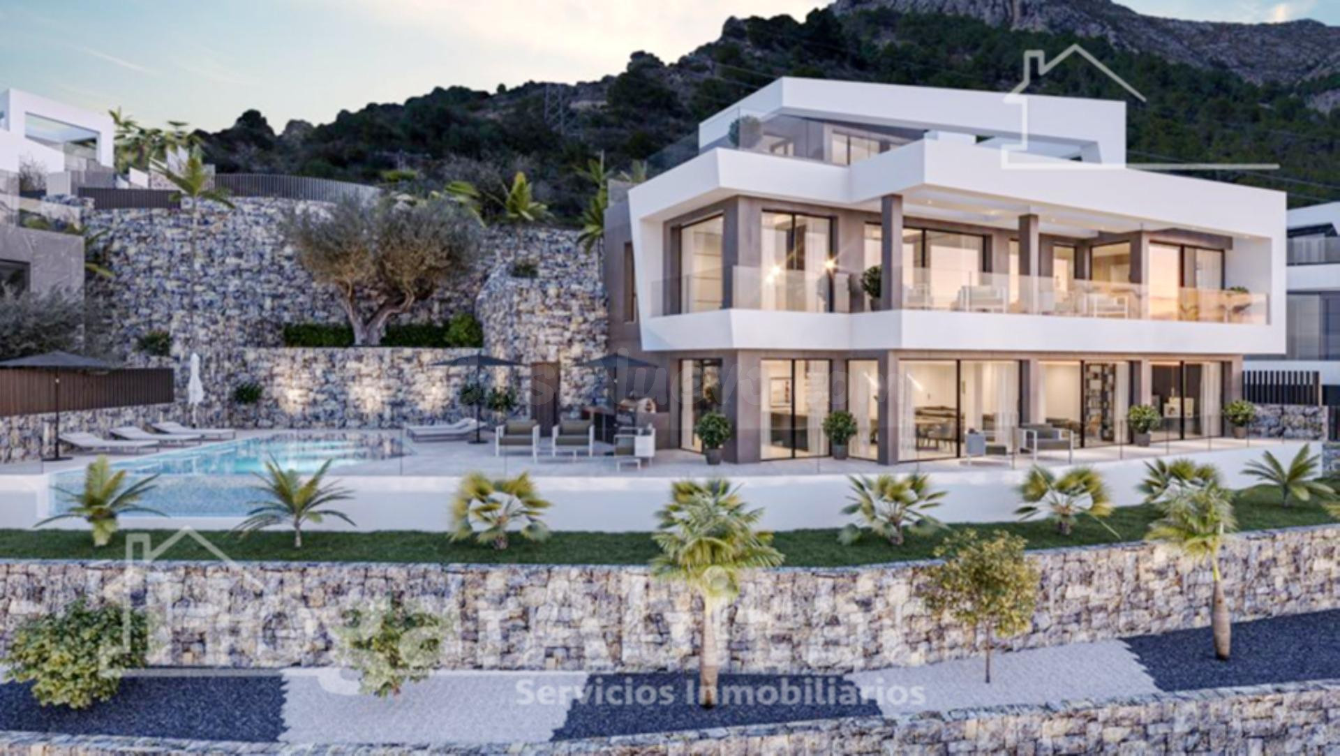 ¡IMPRESIONANTES VISITAS DE 180º HACIA AL MAR!  CHALET DE LUJ - foto 3
