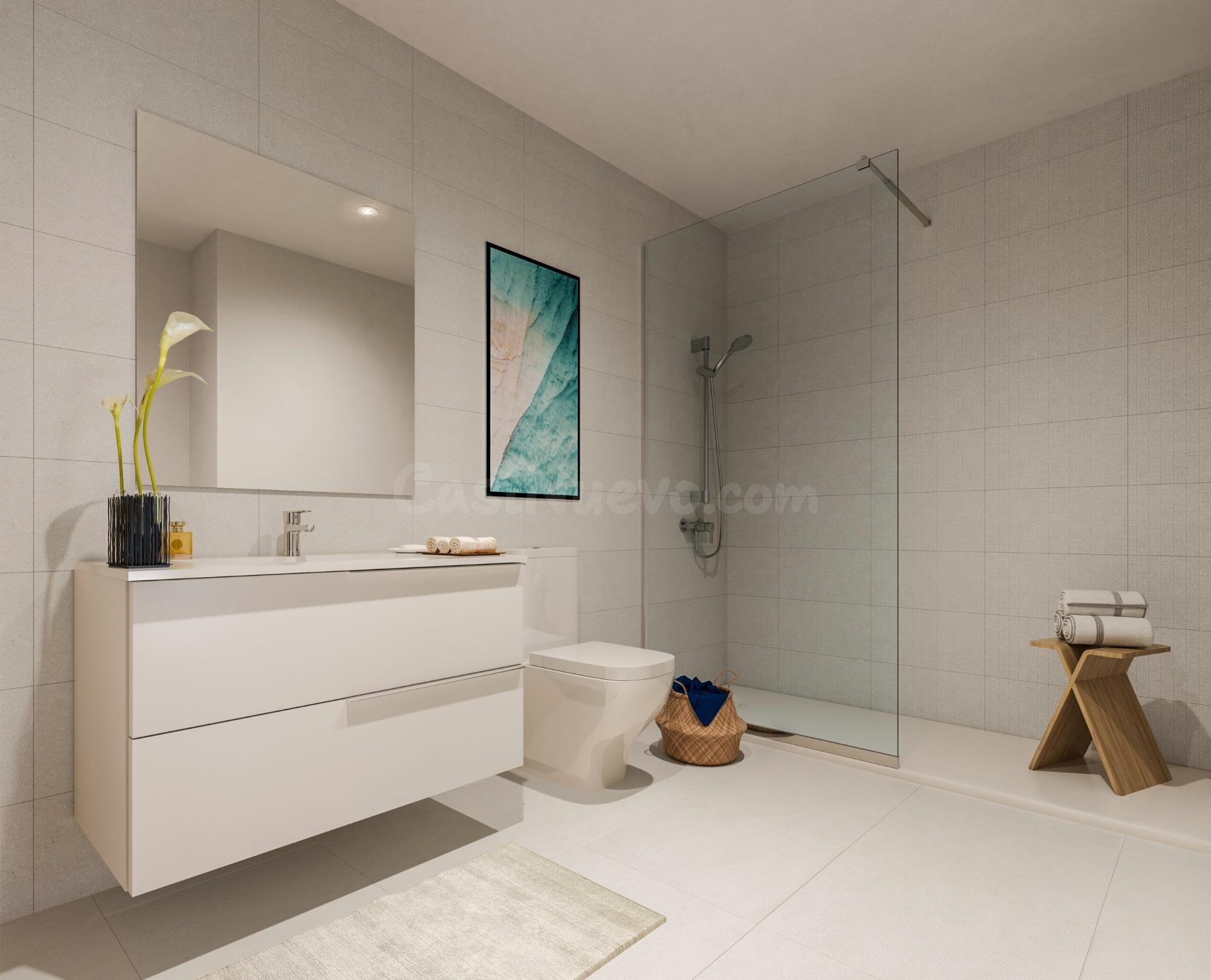 Ático de 2 dormitorios y 2 baños con vistas al mar. Estepona - foto 5