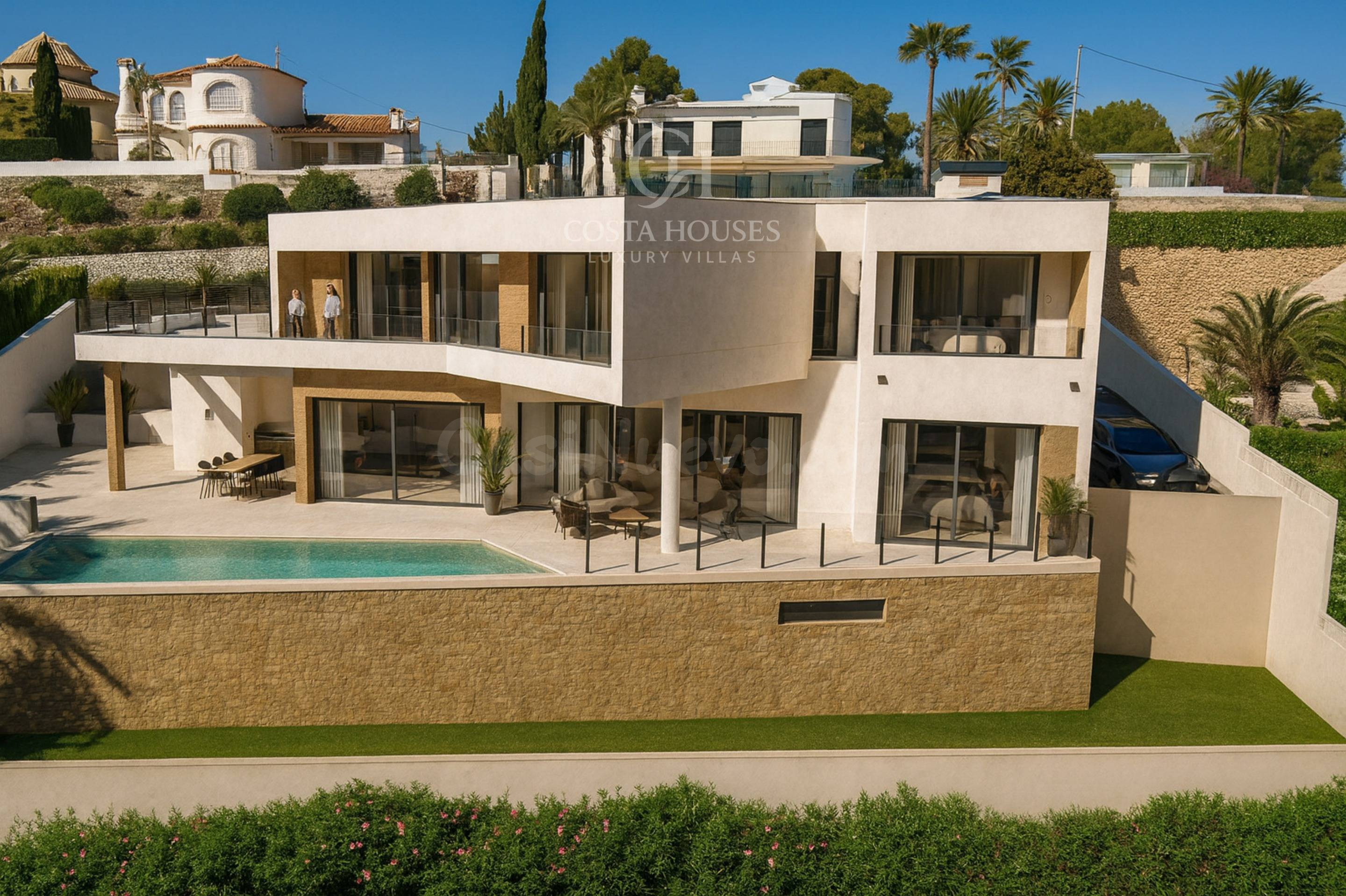 VILLA VISTA IFACH · VISTAS AL MAR Y ARQUITECTURA CONTEMPORÁN - foto 2