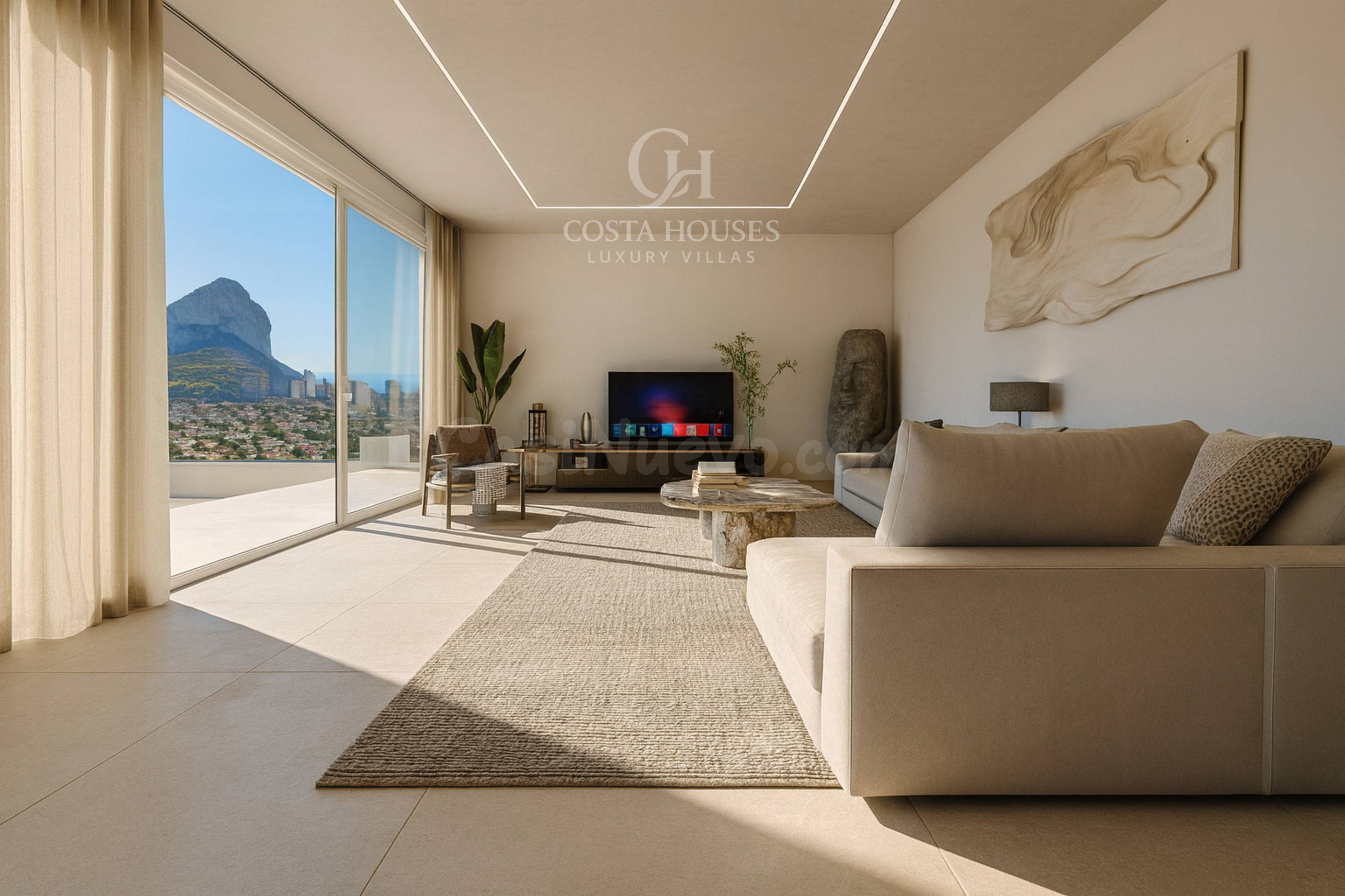 VILLA VISTA IFACH · VISTAS AL MAR Y ARQUITECTURA CONTEMPORÁN - foto 3