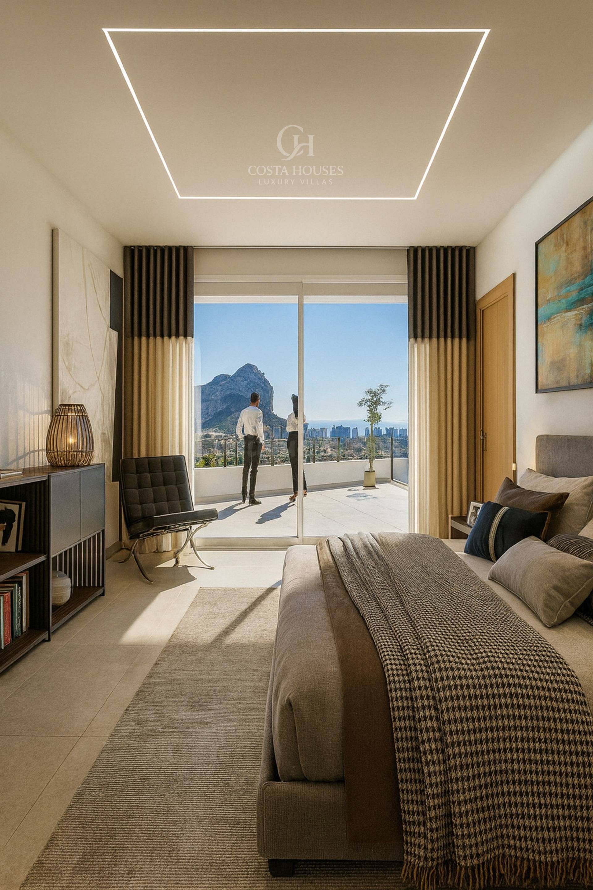 VILLA VISTA IFACH · VISTAS AL MAR Y ARQUITECTURA CONTEMPORÁN - foto 5