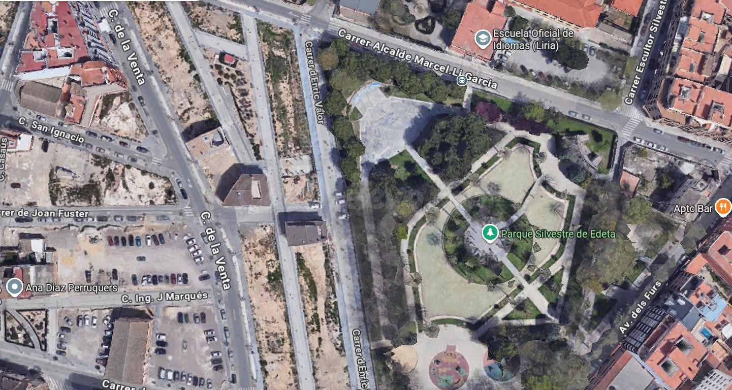 PARCELAS LISTAS PARA CONSTRUIR JUNTO AL PARQUE DE LA BOMBILL
