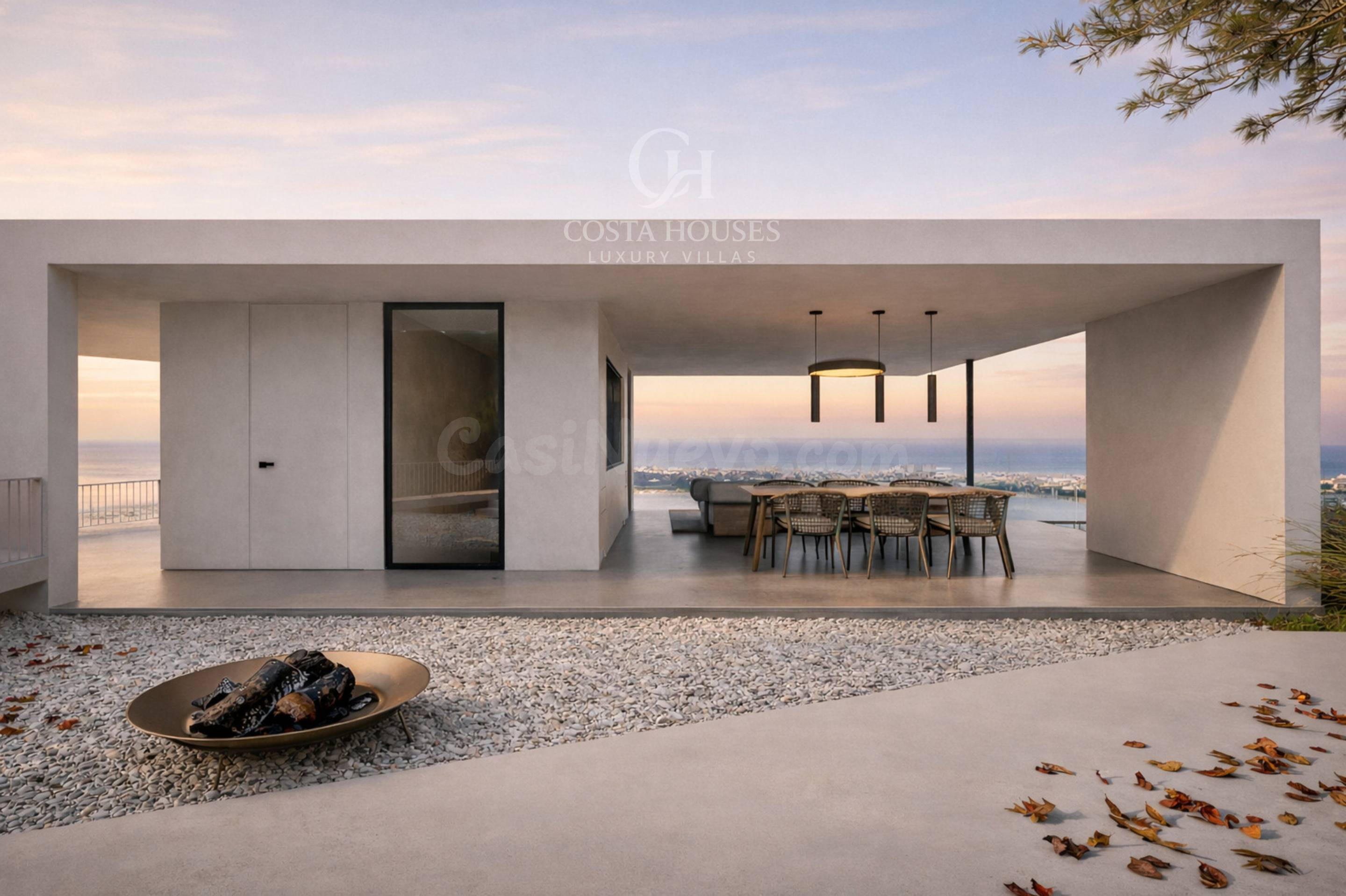 VILLA MAIA · PROYECTO DE VILLA DE DISEÑO CON VISTAS AL MAR E - foto 2
