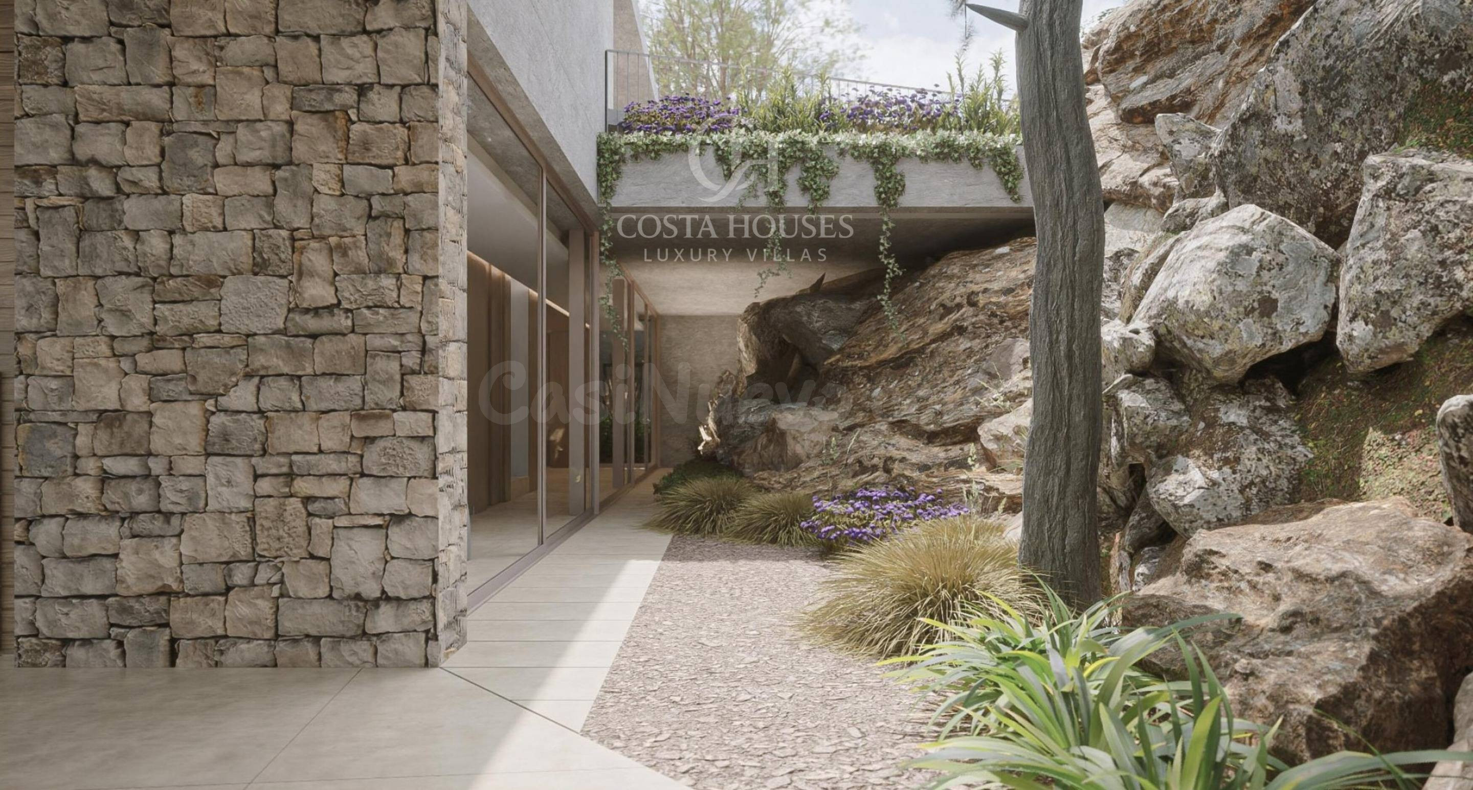 VILLA MAIA · PROYECTO DE VILLA DE DISEÑO CON VISTAS AL MAR E - foto 3