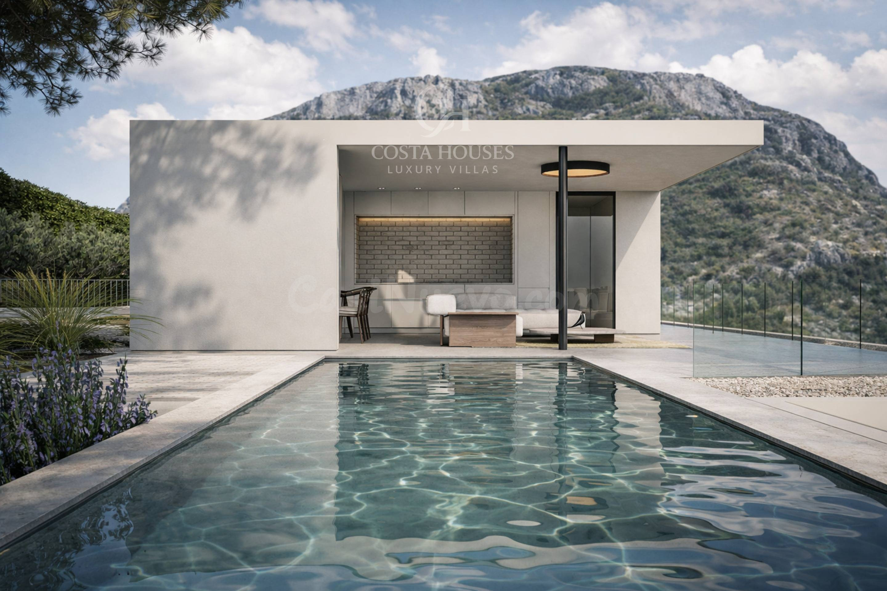 VILLA MAIA · PROYECTO DE VILLA DE DISEÑO CON VISTAS AL MAR E - foto 4