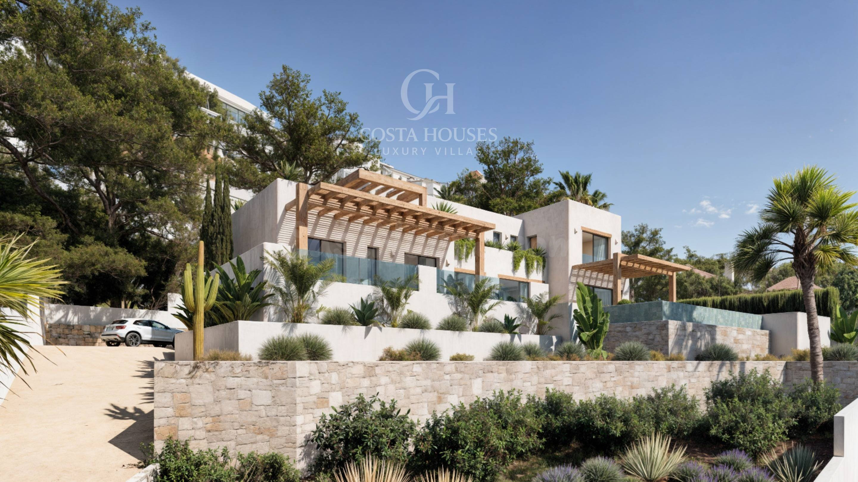 VILLA IBICENCA DE AUTOR · VISTAS AL MAR, CALMA Y DISEÑO EN B - foto 2