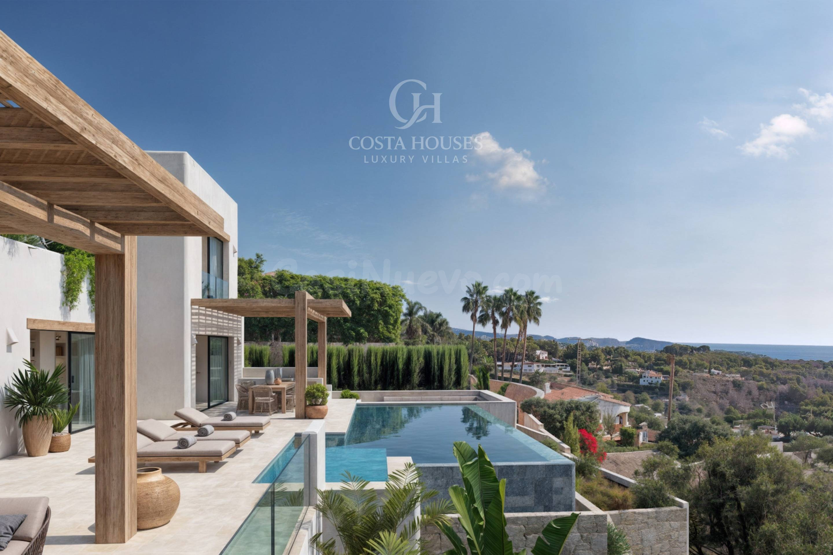 VILLA IBICENCA DE AUTOR · VISTAS AL MAR, CALMA Y DISEÑO EN B - foto 3