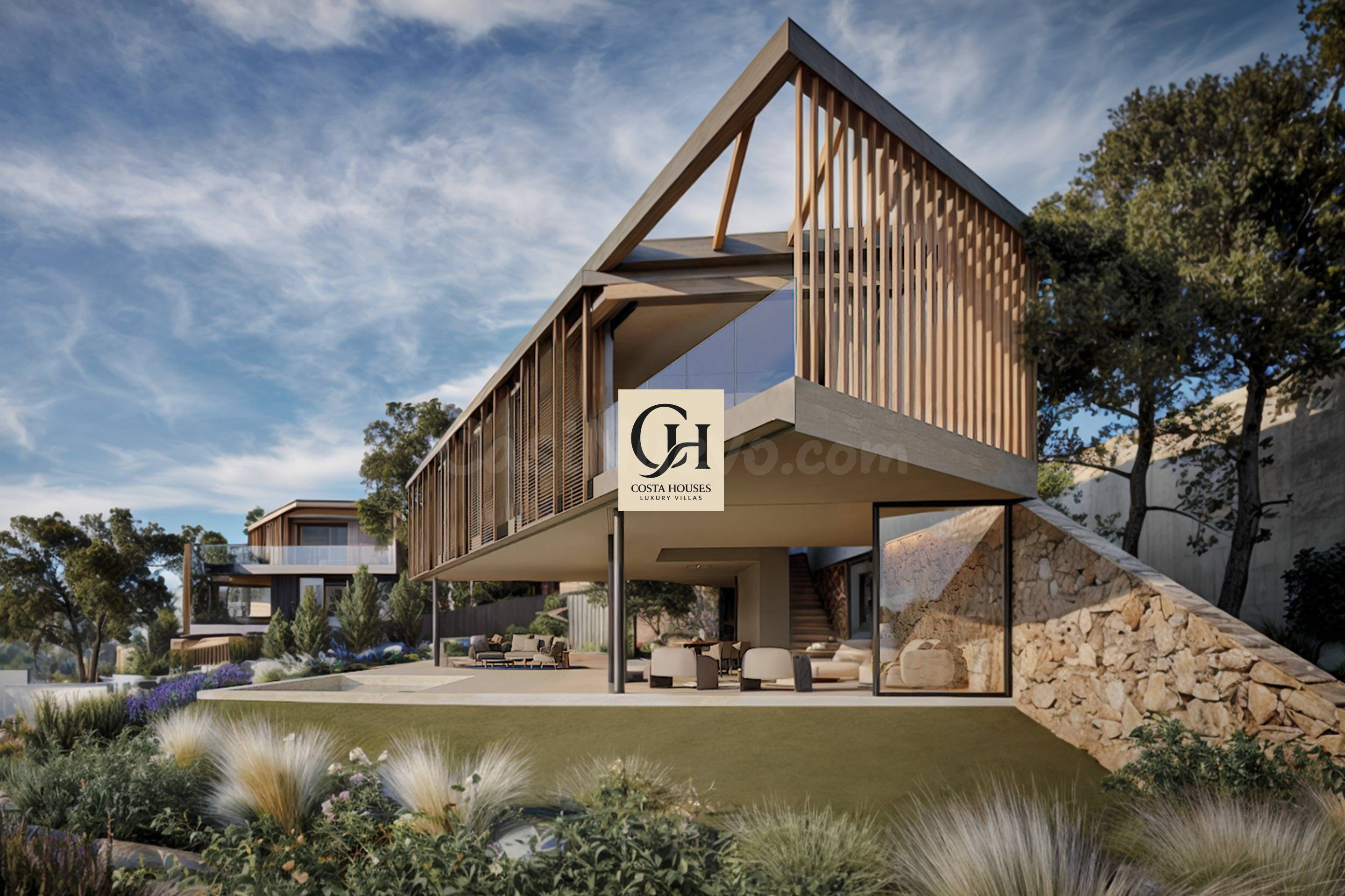 VILLA ORQUIDEA · PROYECTO DE VILLA DE DISEÑO CONTEMPORANEO E