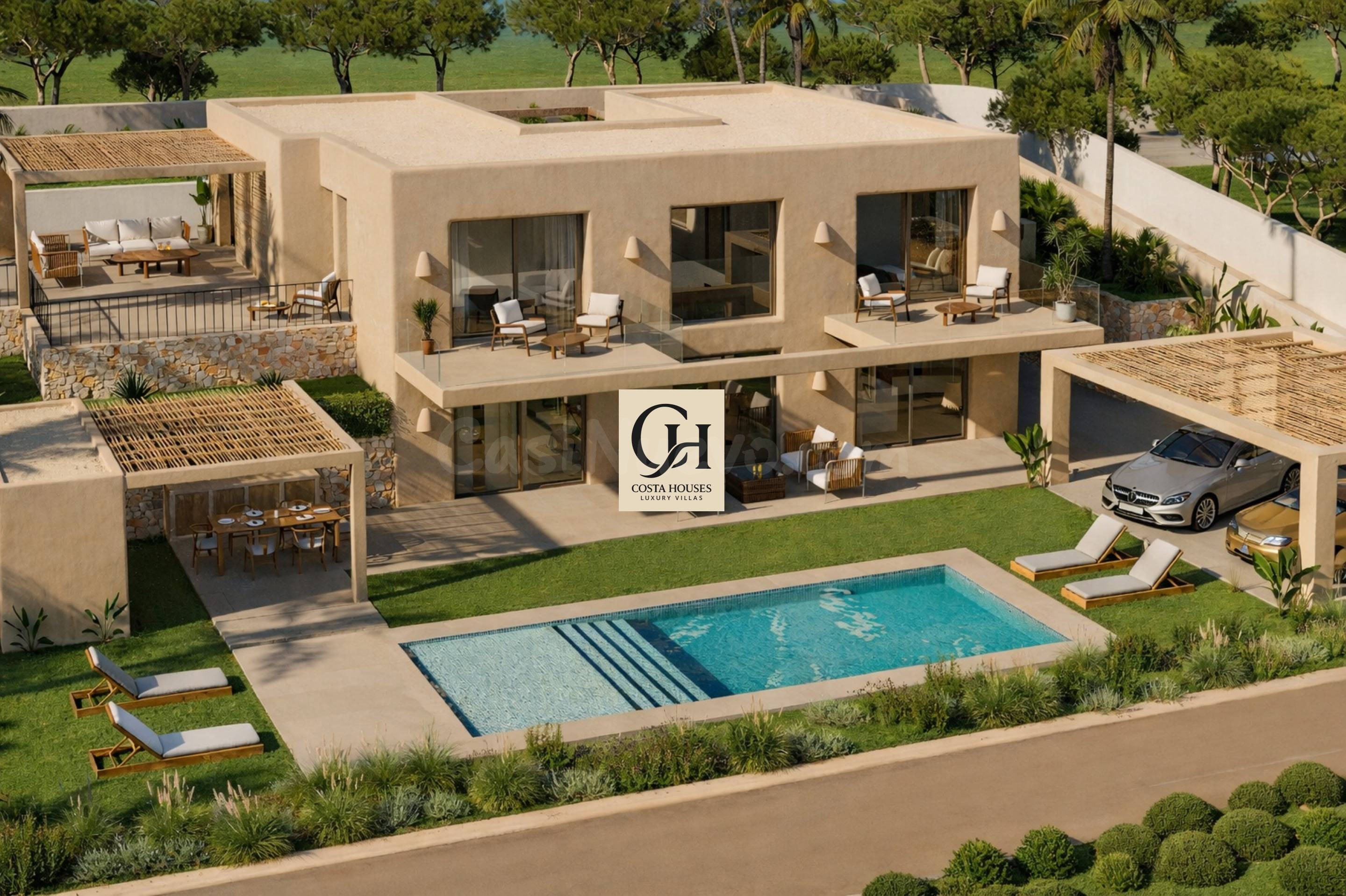VILLA MALVA · OBRA NUEVA DE ARQUITECTURA MEDITERRANEA CONTEM