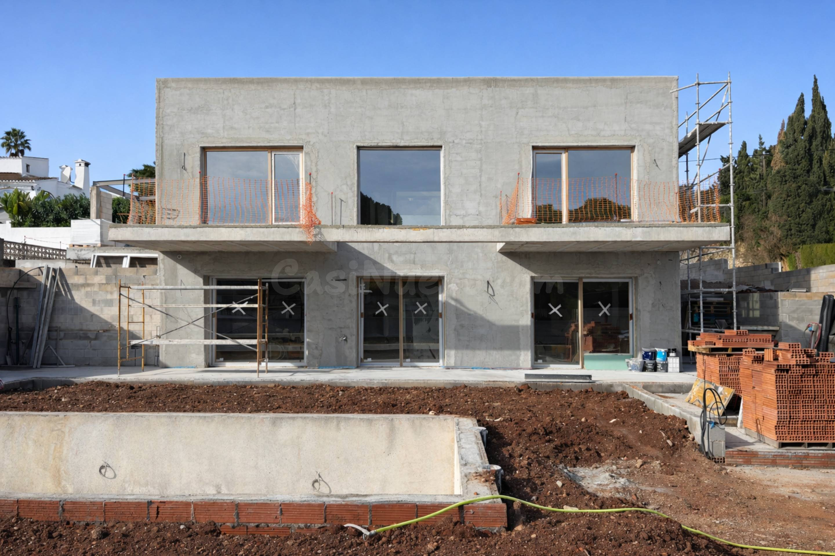 VILLA MALVA · OBRA NUEVA DE ARQUITECTURA MEDITERRANEA CONTEM - foto 3