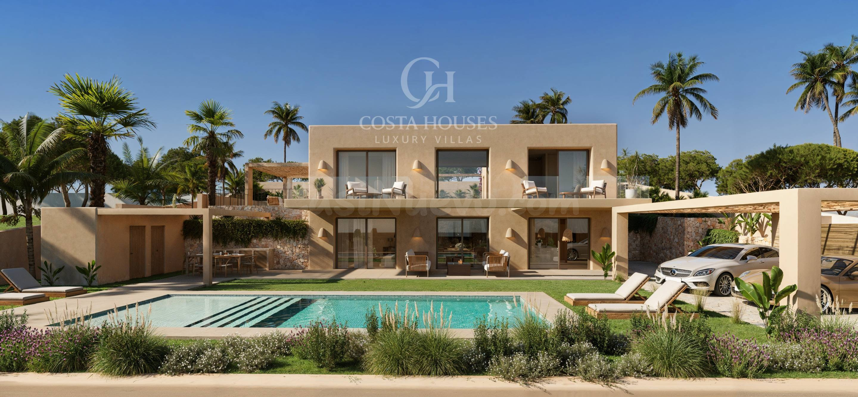 VILLA MALVA · OBRA NUEVA DE ARQUITECTURA MEDITERRANEA CONTEM - foto 5