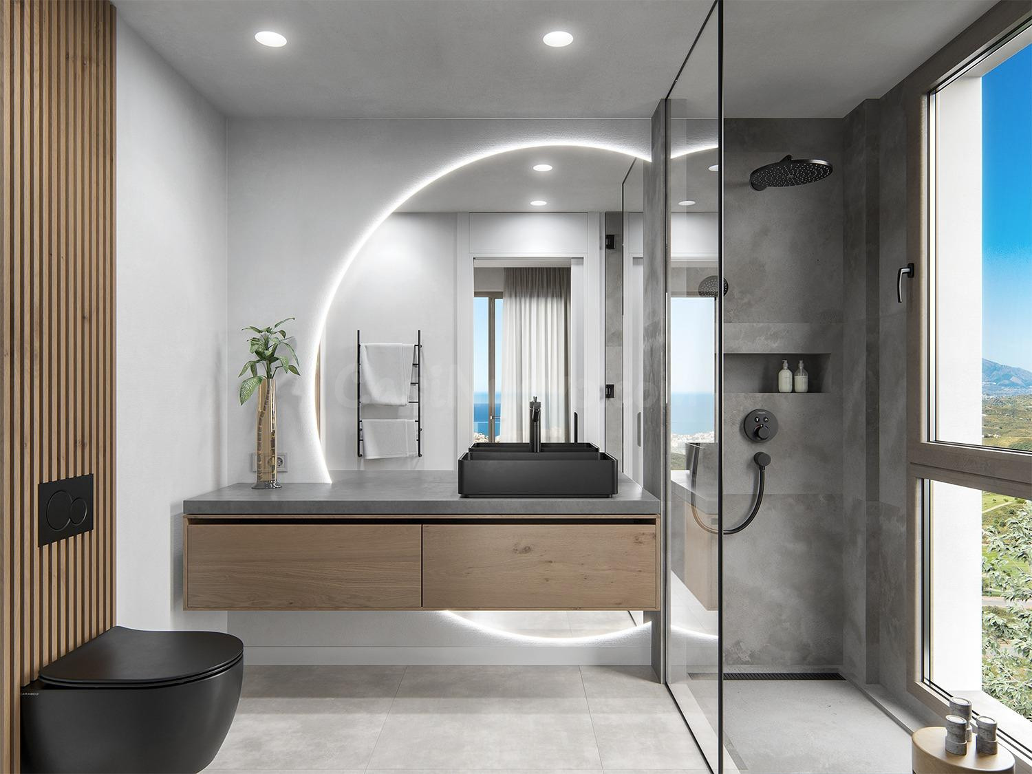 Ático de 2 dormitorios y 2 baños con terraza, solarium y vis - foto 4