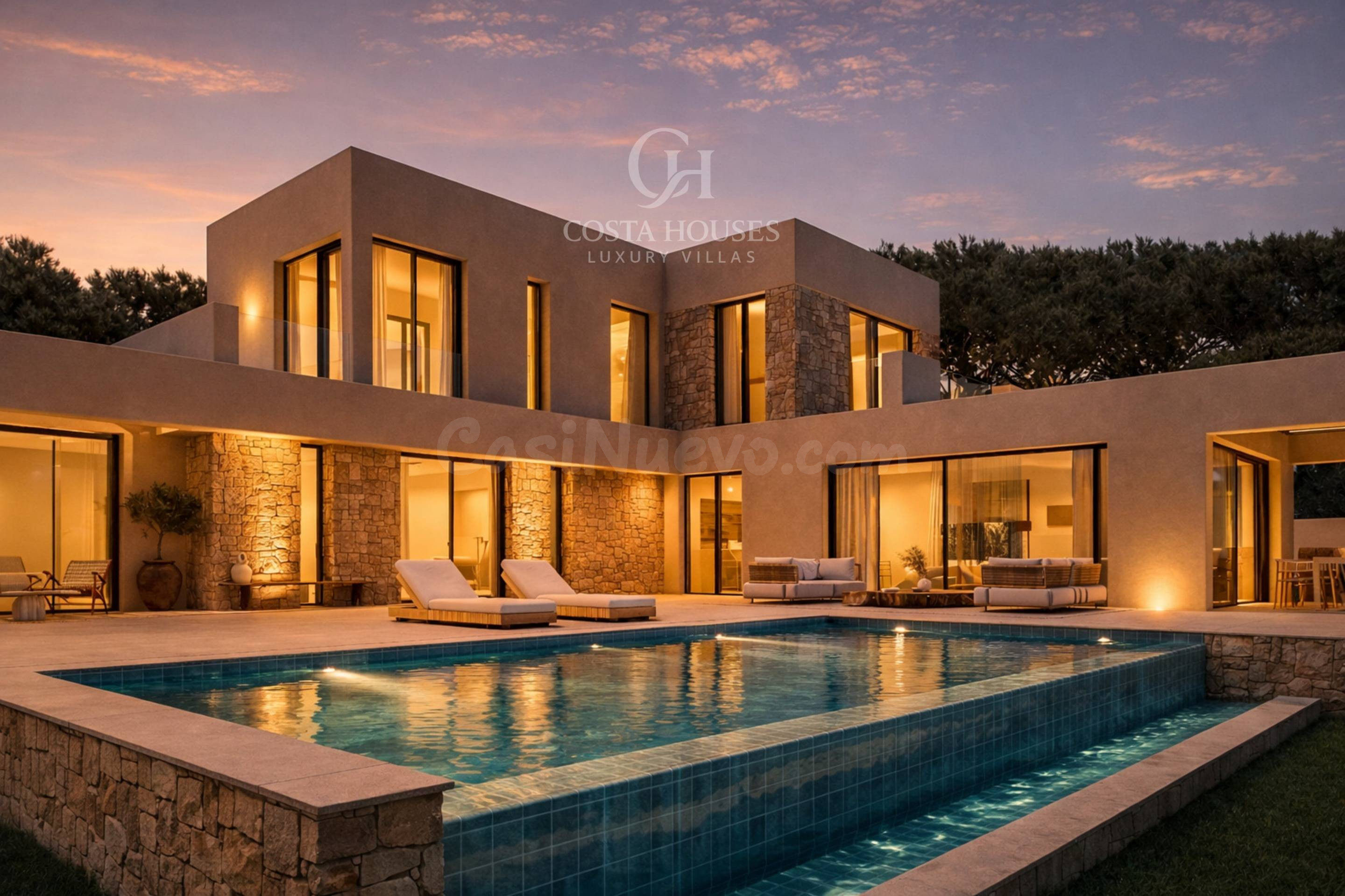 VILLA MALVAB · NUEVA CONSTRUCCIÓN CONTEMPORÁNEA CON PISCINA  - foto 3