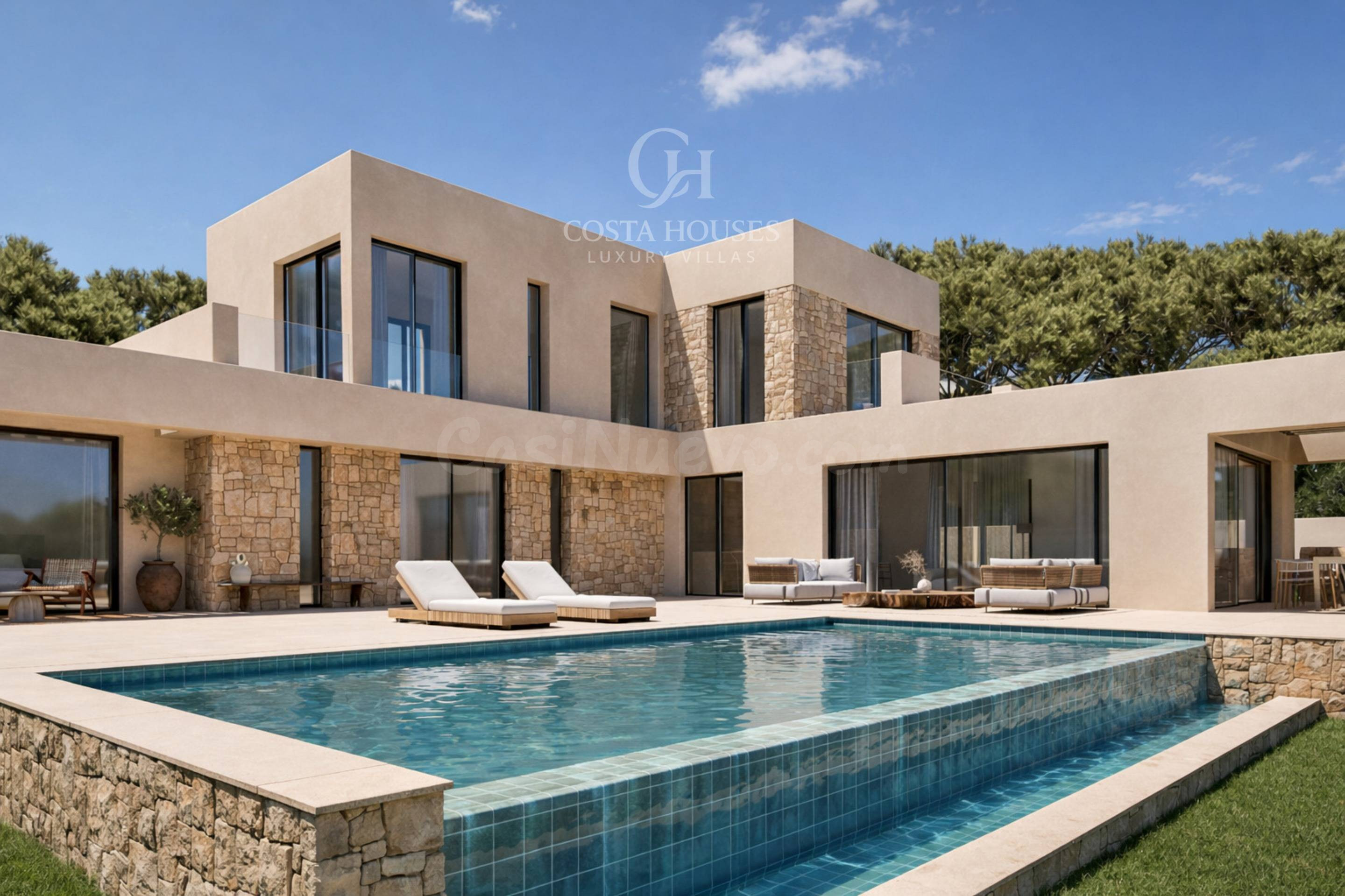 VILLA MALVAB · NUEVA CONSTRUCCIÓN CONTEMPORÁNEA CON PISCINA  - foto 4