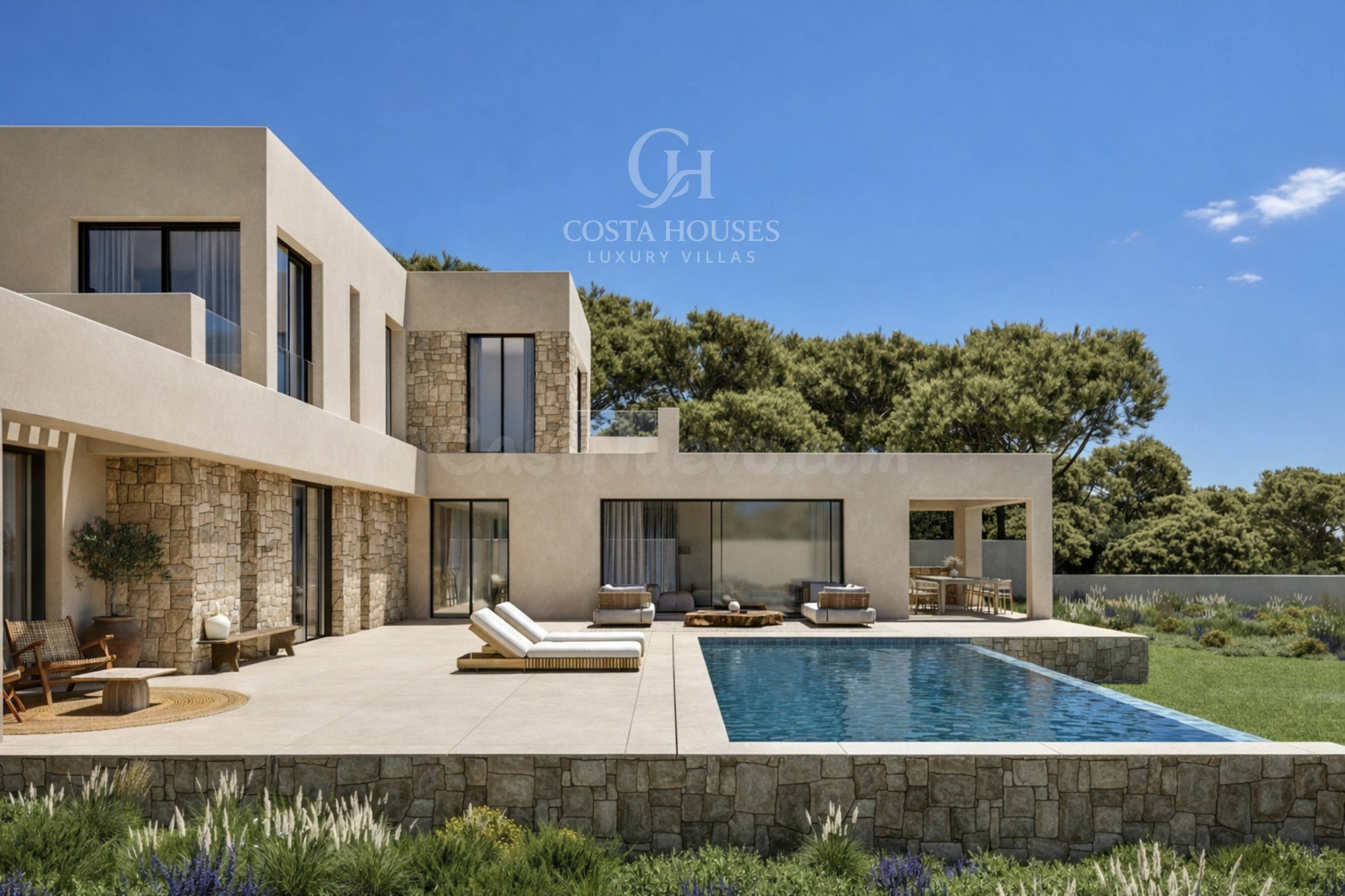 VILLA MALVAB · NUEVA CONSTRUCCIÓN CONTEMPORÁNEA CON PISCINA  - foto 5