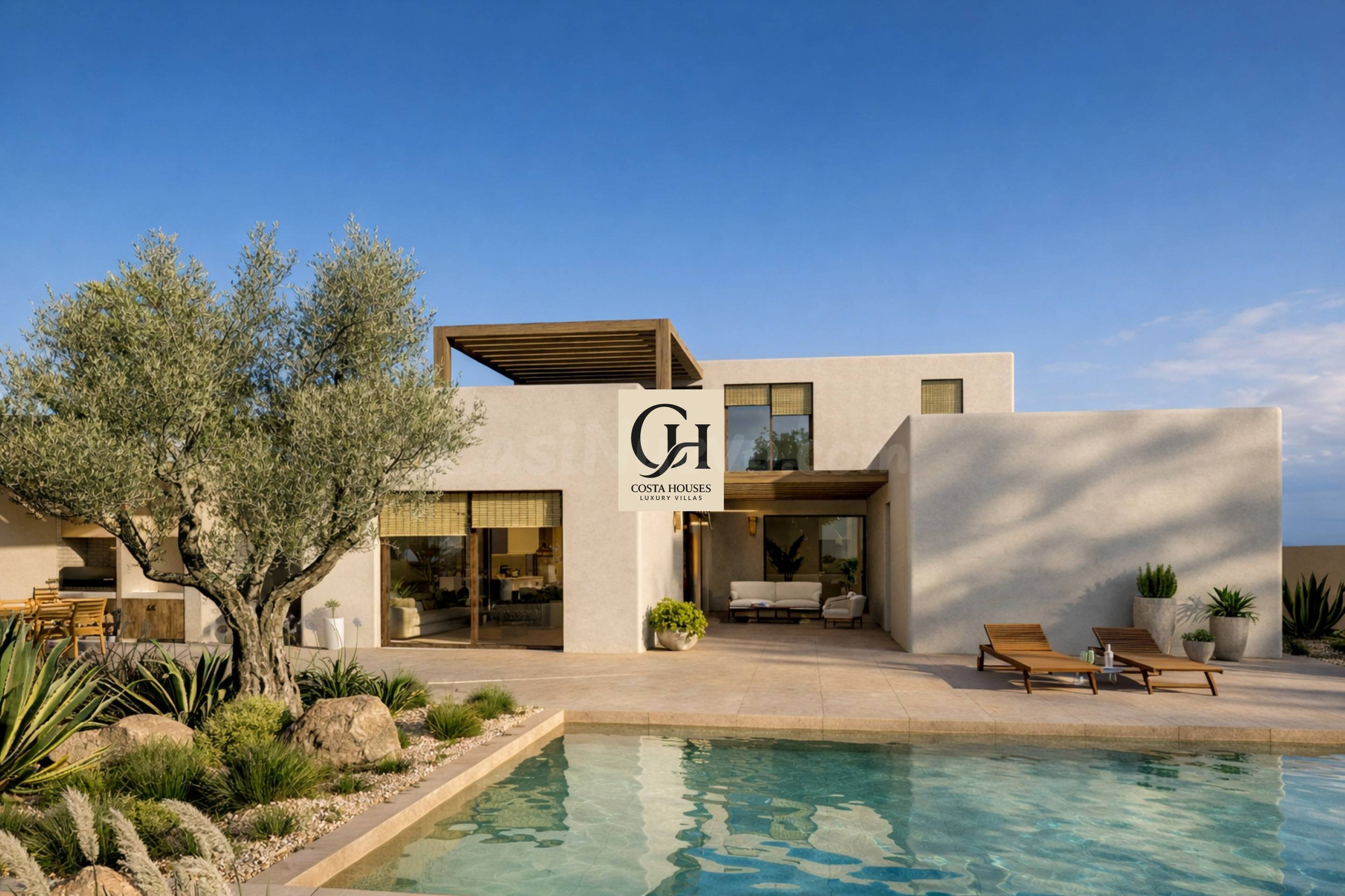VILLA OLIVA · ARQUITECTURA IBICENCA CONTEMPORANEA CON VISTAS