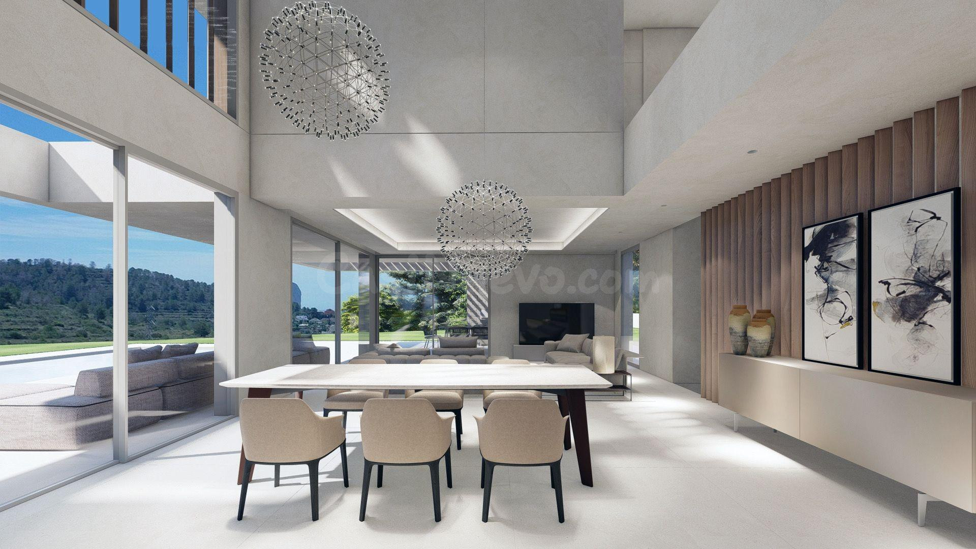 Exclusiva parcela con licencia y proyecto de villa de lujo e - foto 2