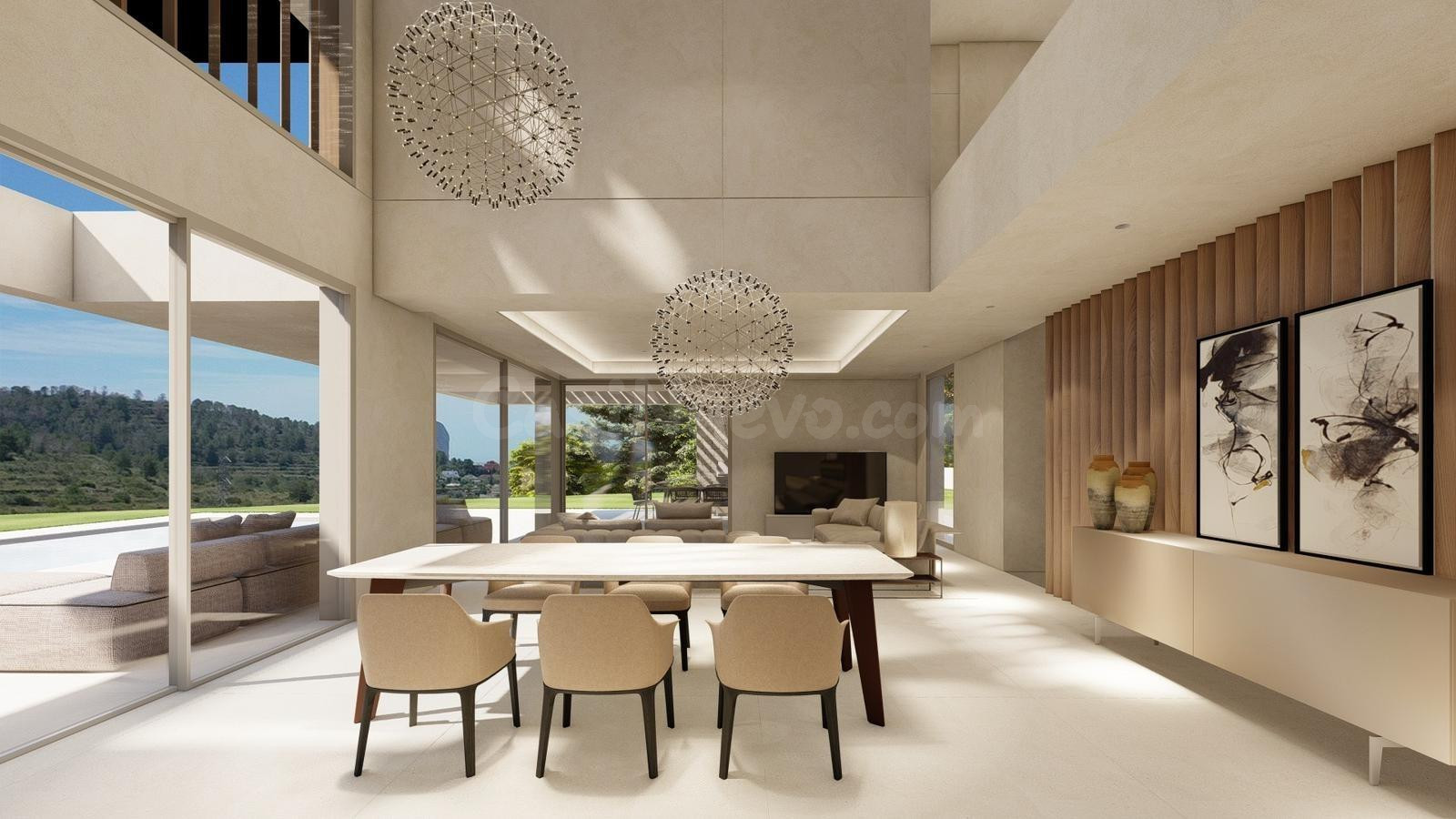 Exclusiva parcela con licencia y proyecto de villa de lujo e - foto 4