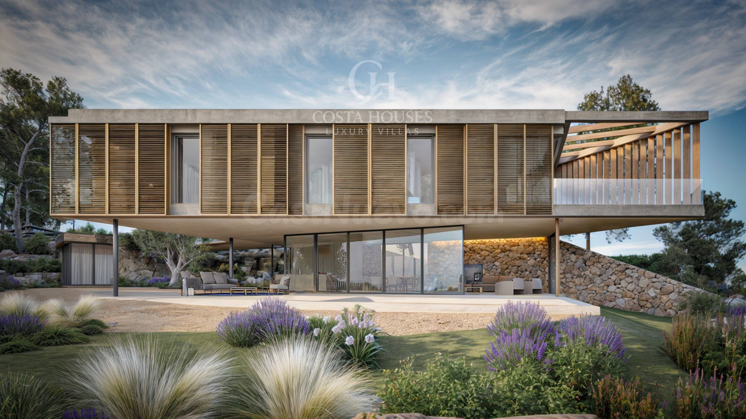 VILLA ORQUIDEA 2 · OBRA NUEVA DE ARQUITECTURA CONTEMPORANEA  - foto 3