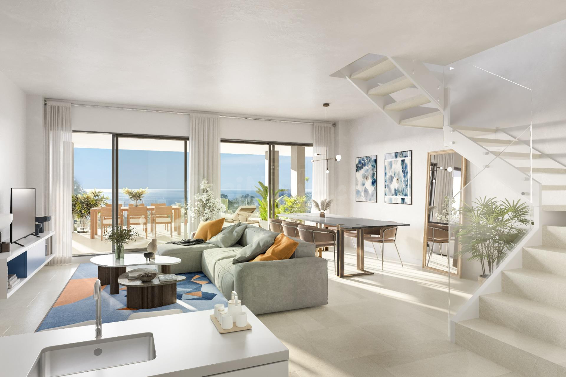 Ático duplex de 2 dormitorios y 2 baños con vistas al mar. B - foto 5