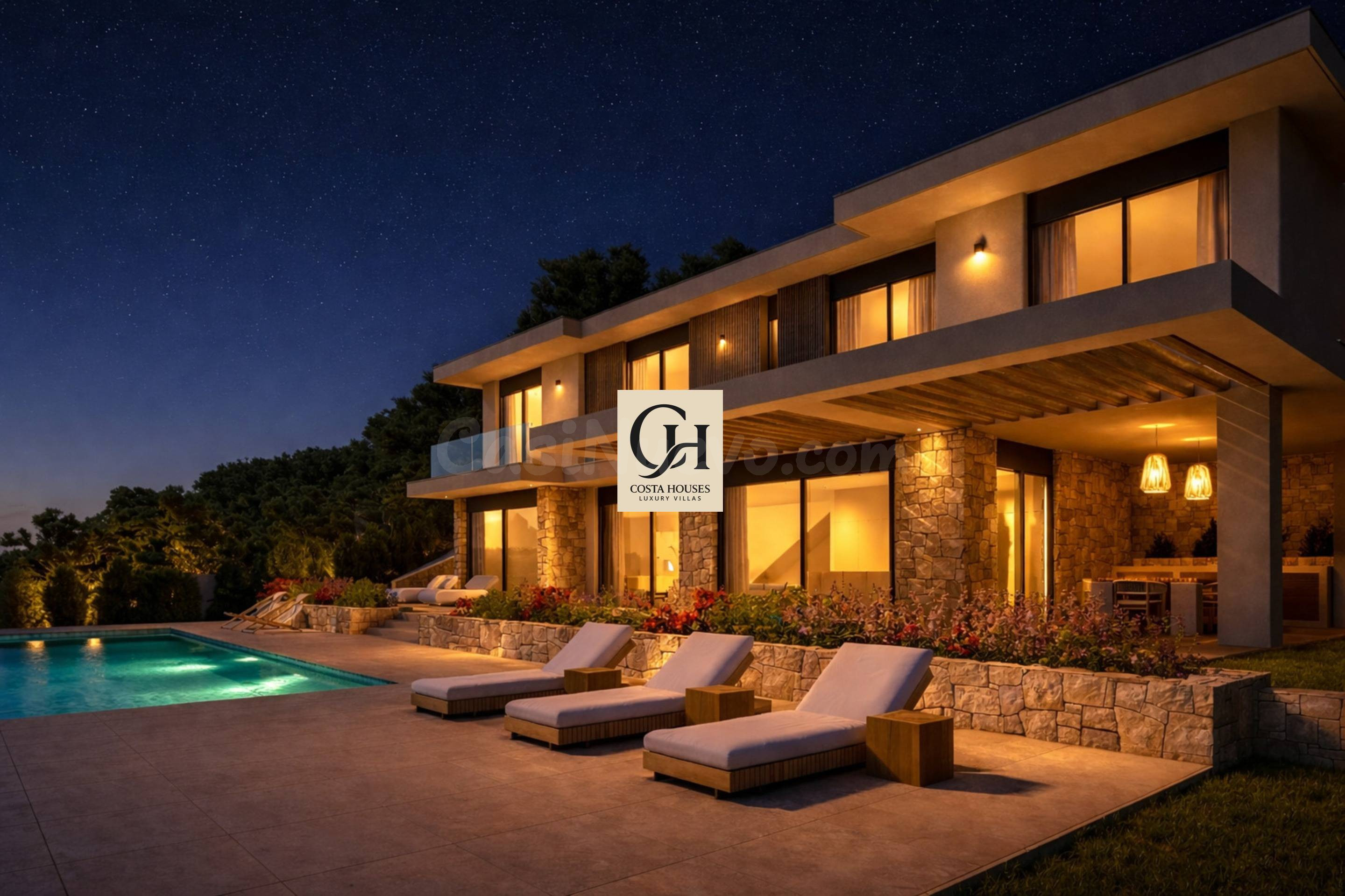 VILLA LAUREL · diseño CONTEMPORANEO CON VISTAS AL MAR EN AMB