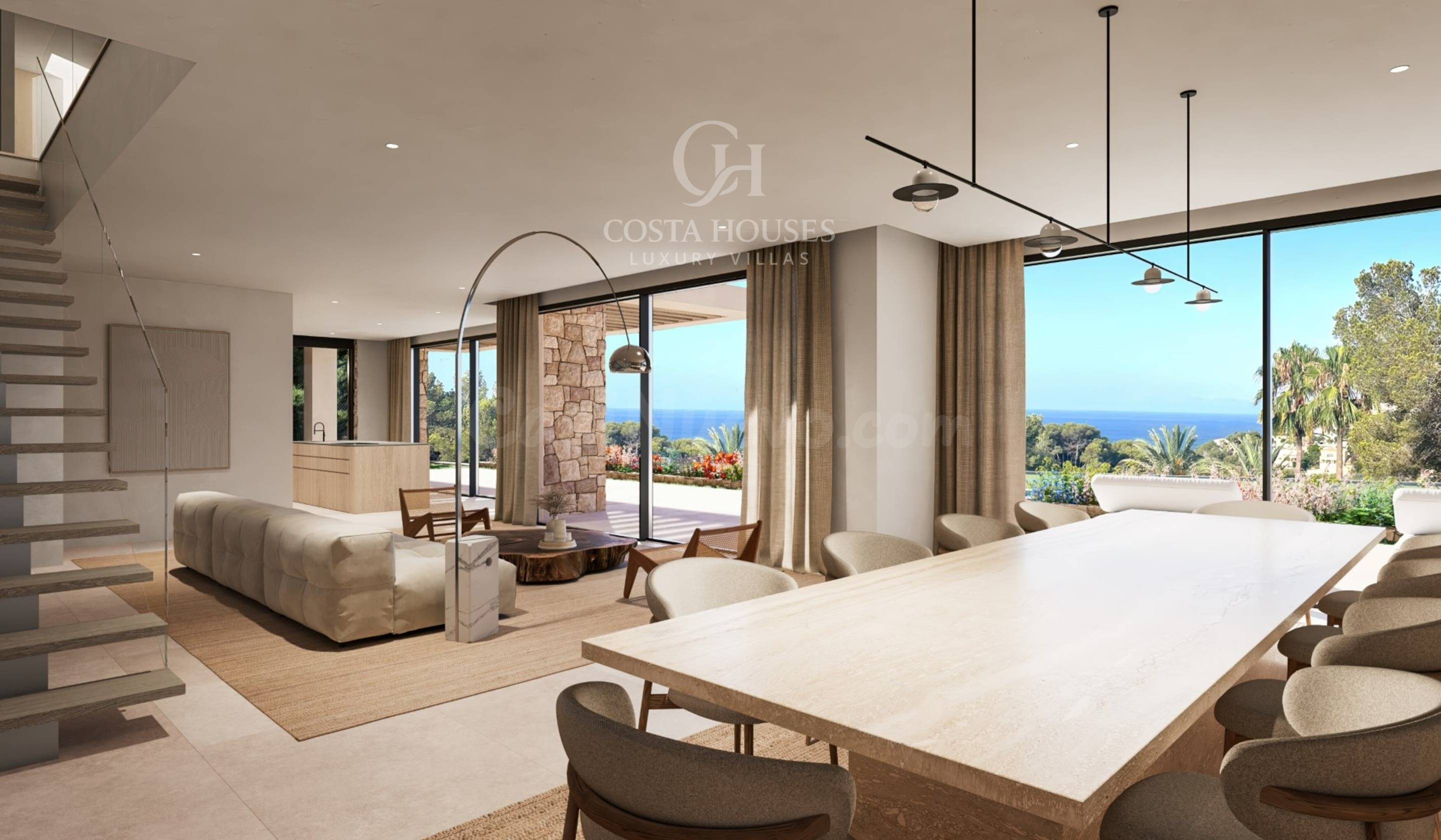 VILLA LAUREL · diseño CONTEMPORANEO CON VISTAS AL MAR EN AMB - foto 3