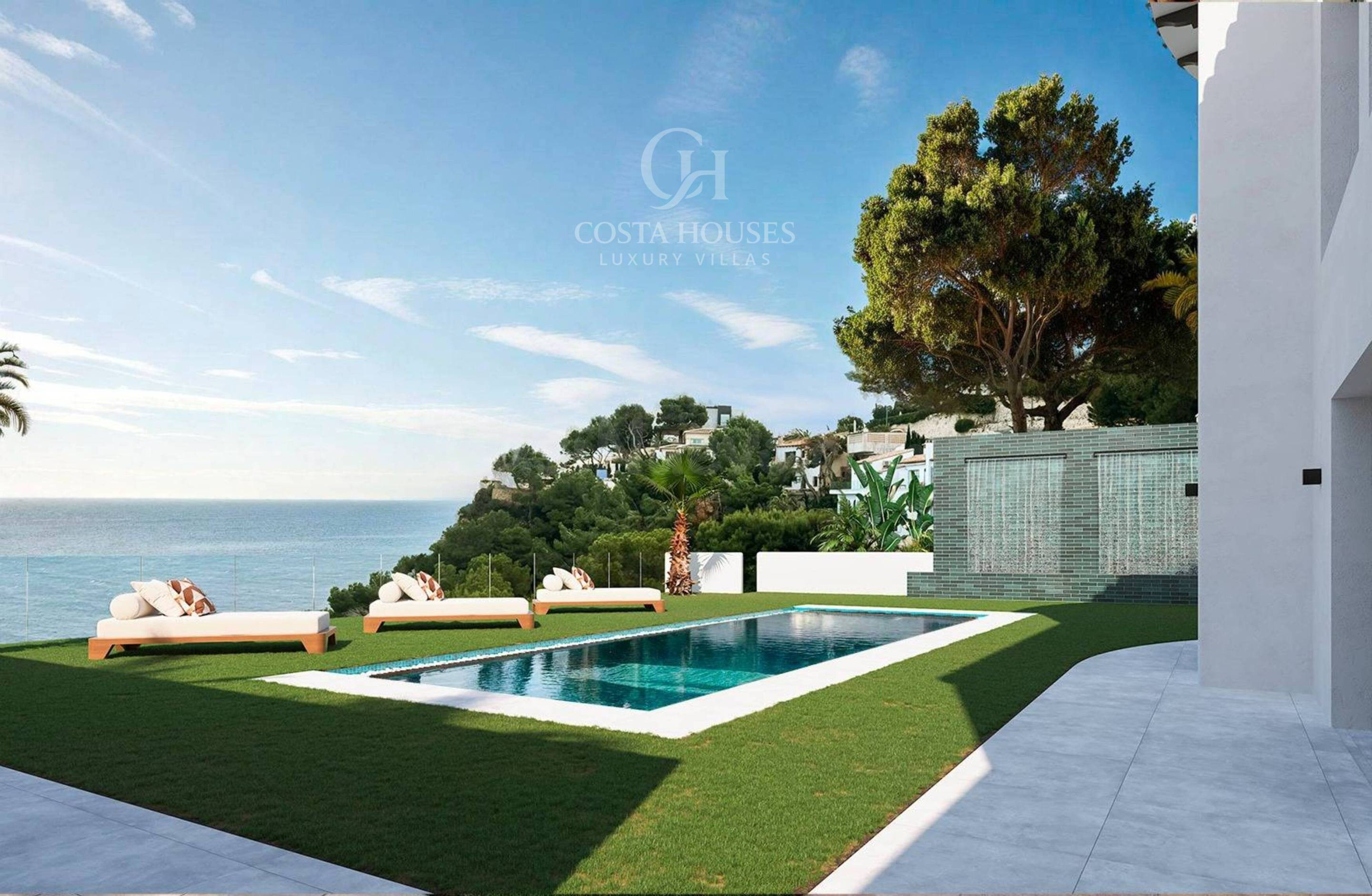 VILLA ISOLA BLU · AMANECER MEDITERRÁNEO FRENTE AL HORIZONTE 