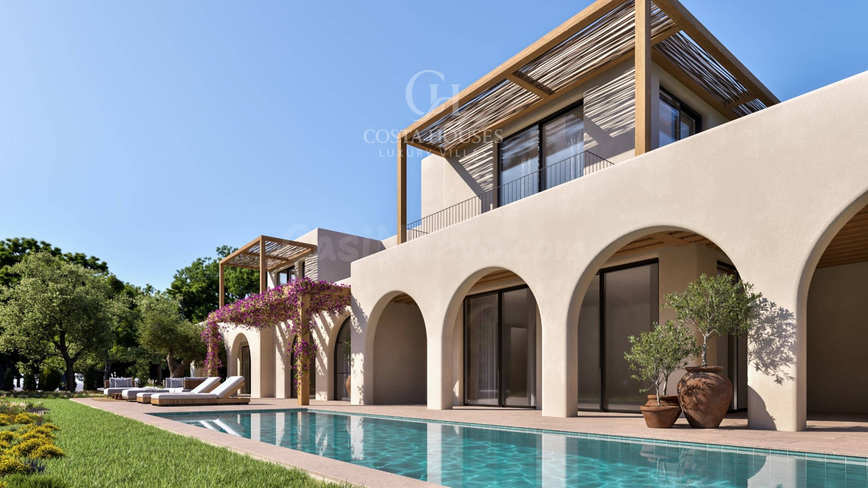 VILLA ARCHES · LUZ, ARCOS Y MAR A PASOS EN PINAR DEL ADVOCAT - foto 2