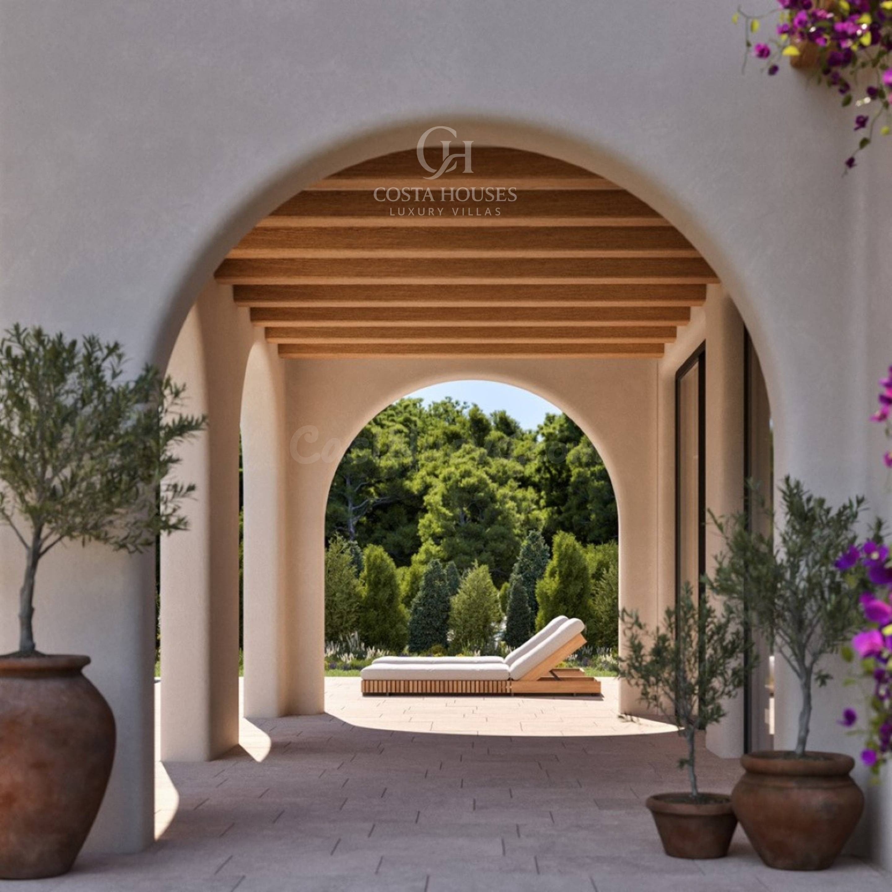 VILLA ARCHES · LUZ, ARCOS Y MAR A PASOS EN PINAR DEL ADVOCAT - foto 3