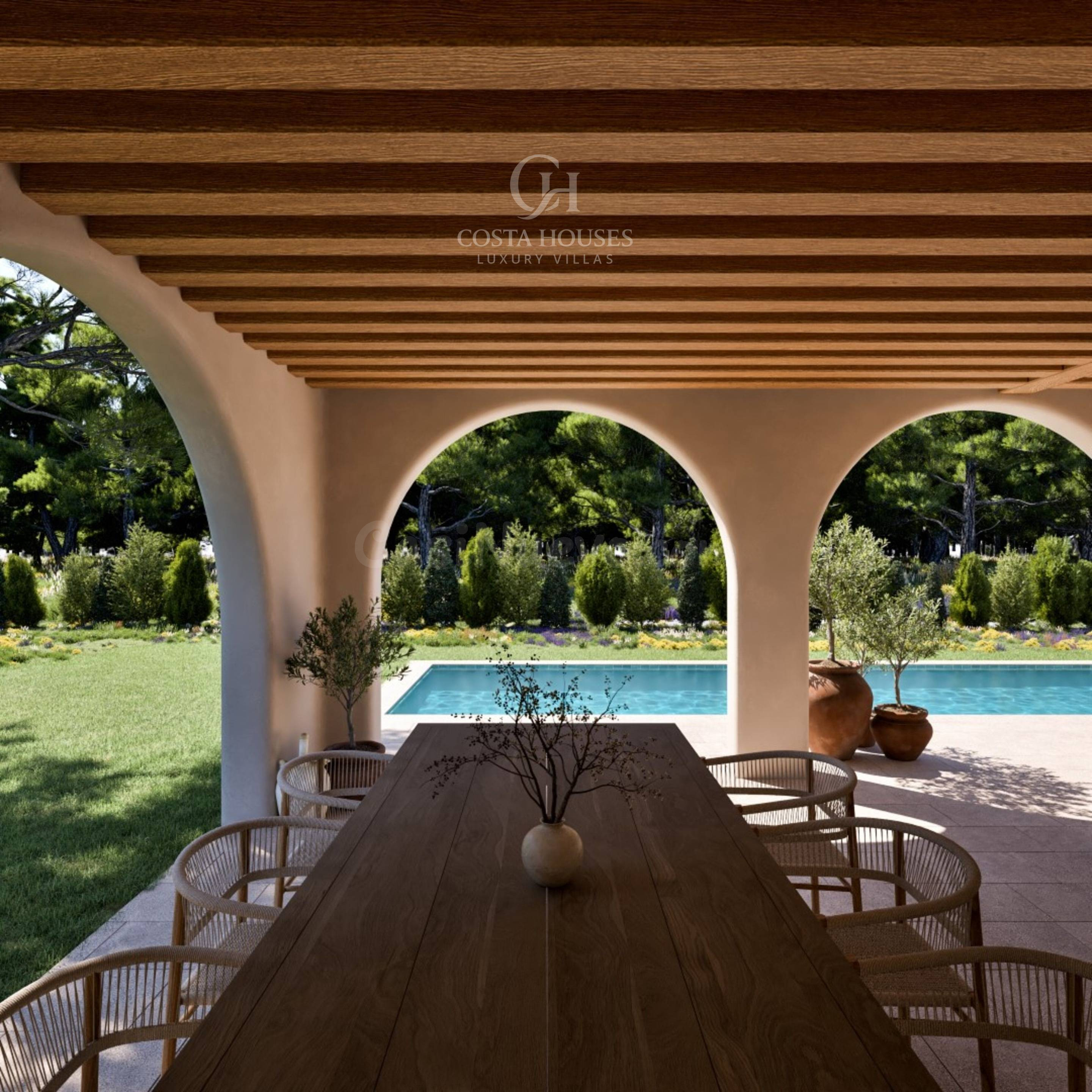 VILLA ARCHES · LUZ, ARCOS Y MAR A PASOS EN PINAR DEL ADVOCAT - foto 4