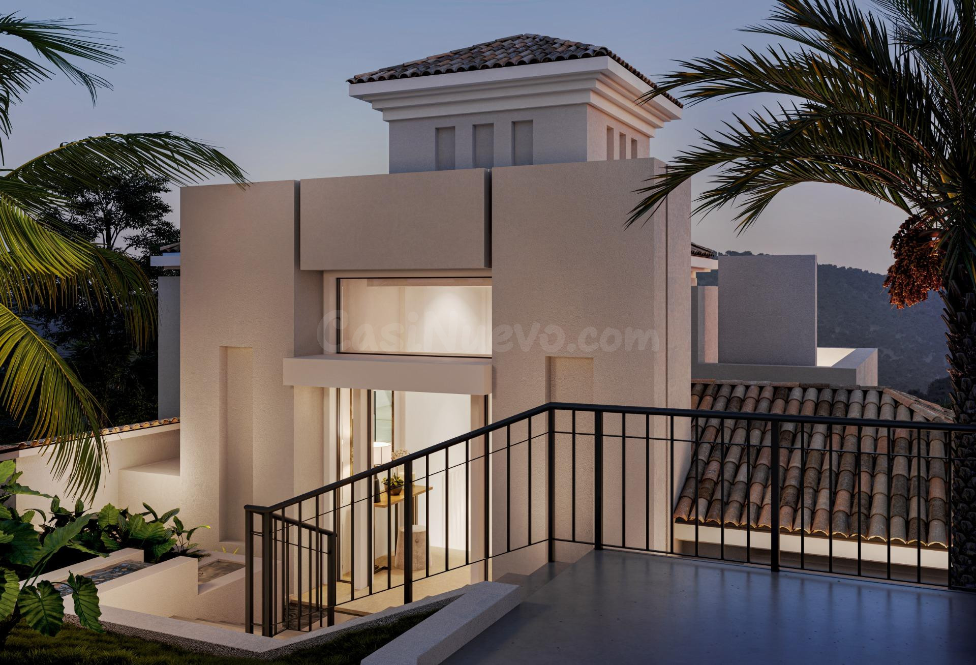 Moderna villa de 6 dormitorios y 6 baños con vistas a la Mon - foto 3
