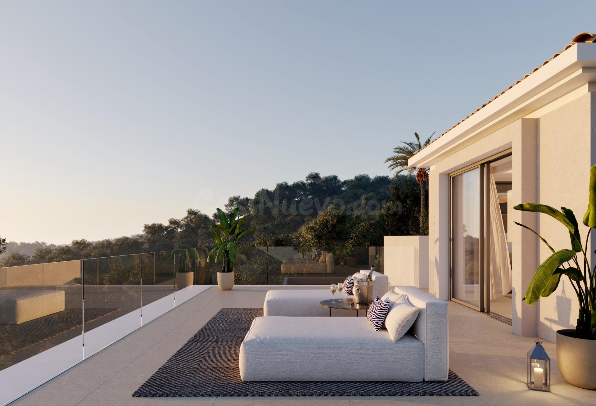 Moderna villa de 6 dormitorios y 6 baños con vistas a la Mon - foto 4
