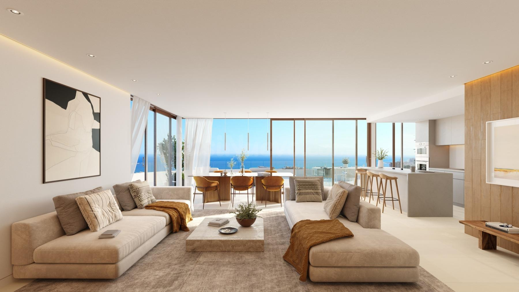 Ático de 3 dormitorios y 2 baños con vistas al mar en El Hig - foto 3