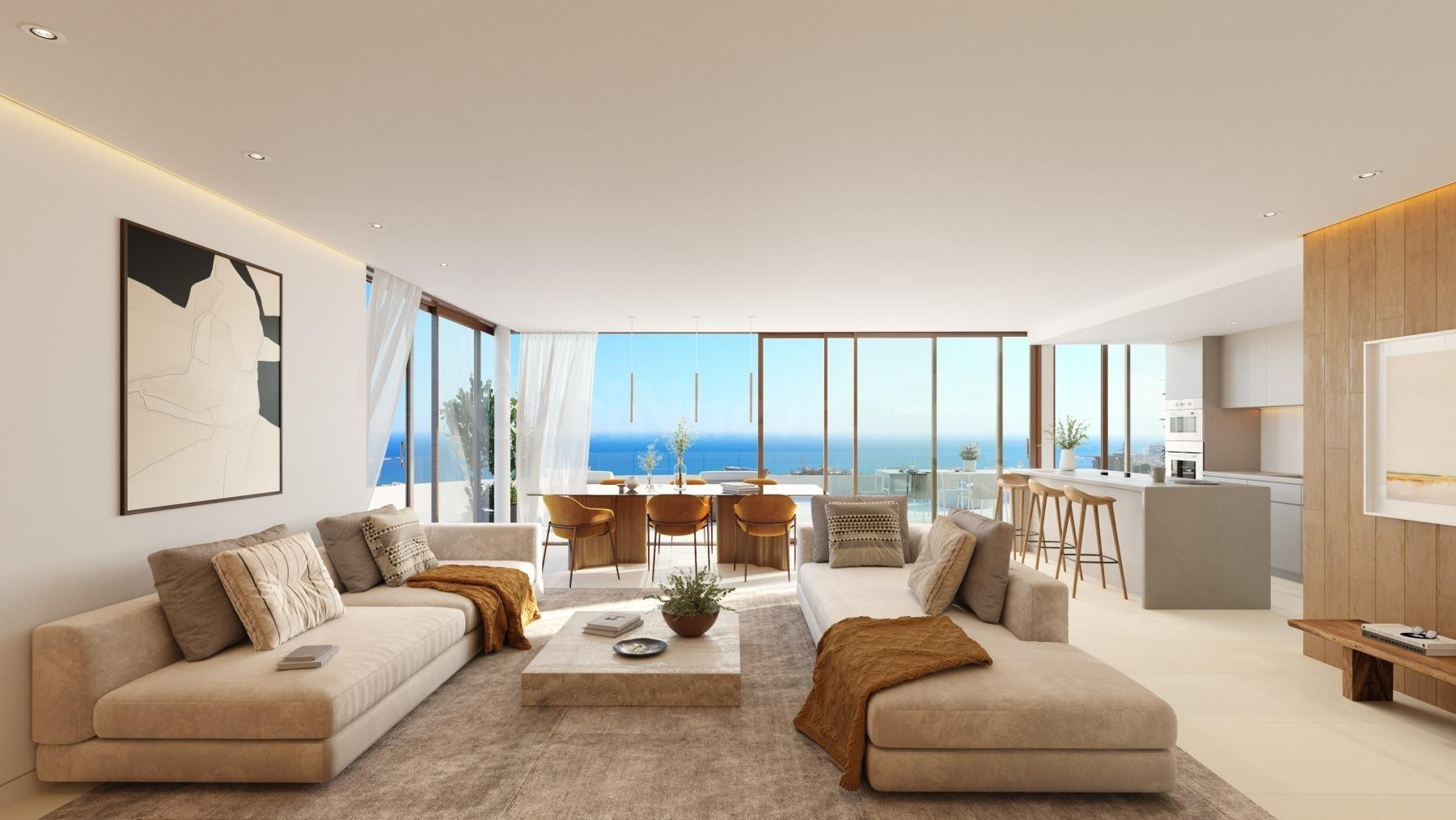 Ático de 3 dormitorios y 2 baños con vistas al mar en El Hig - foto 4