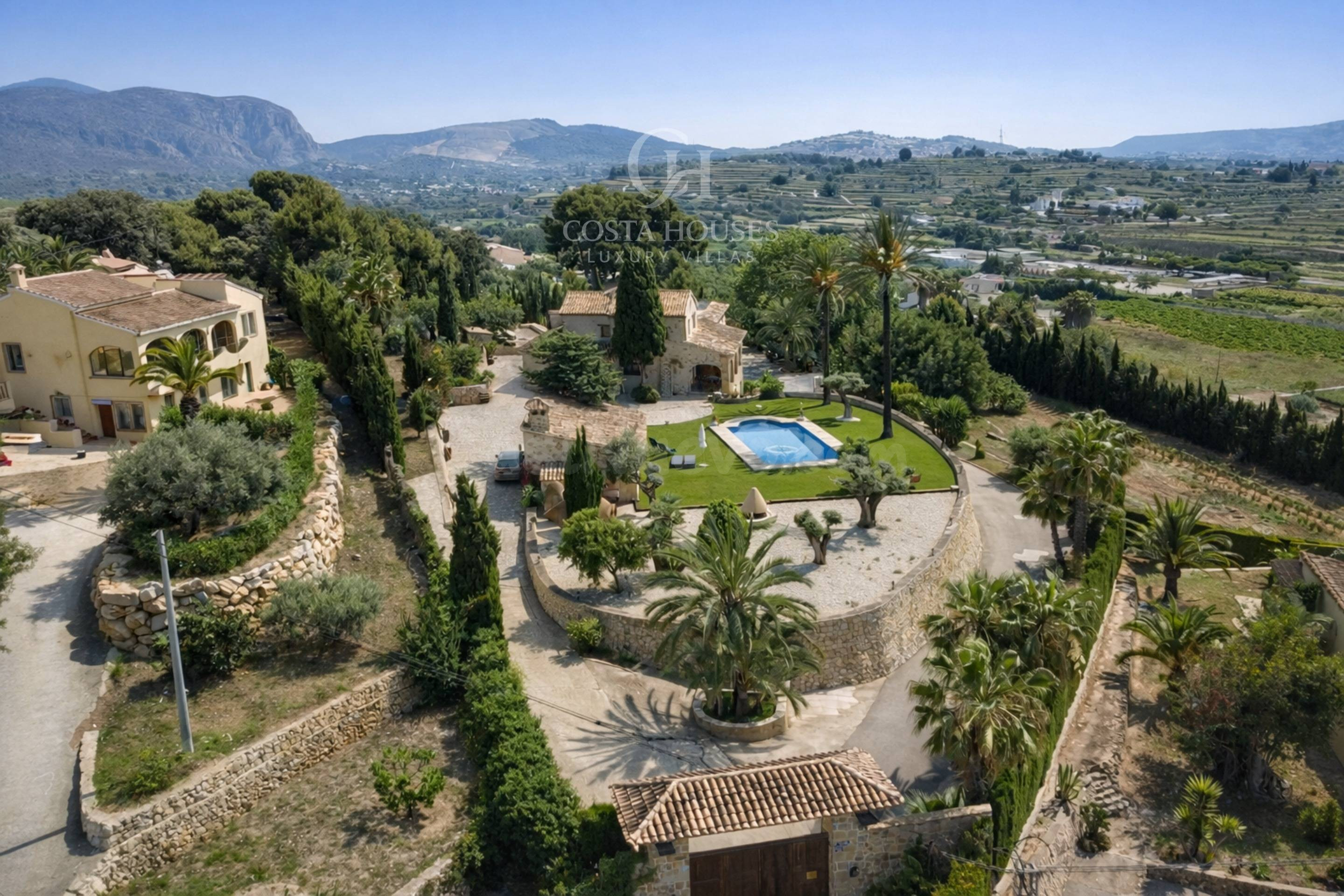 FINCA BERDICA · FINCA MEDITERRANEA DE PIEDRA CON VISTAS PANO - foto 2