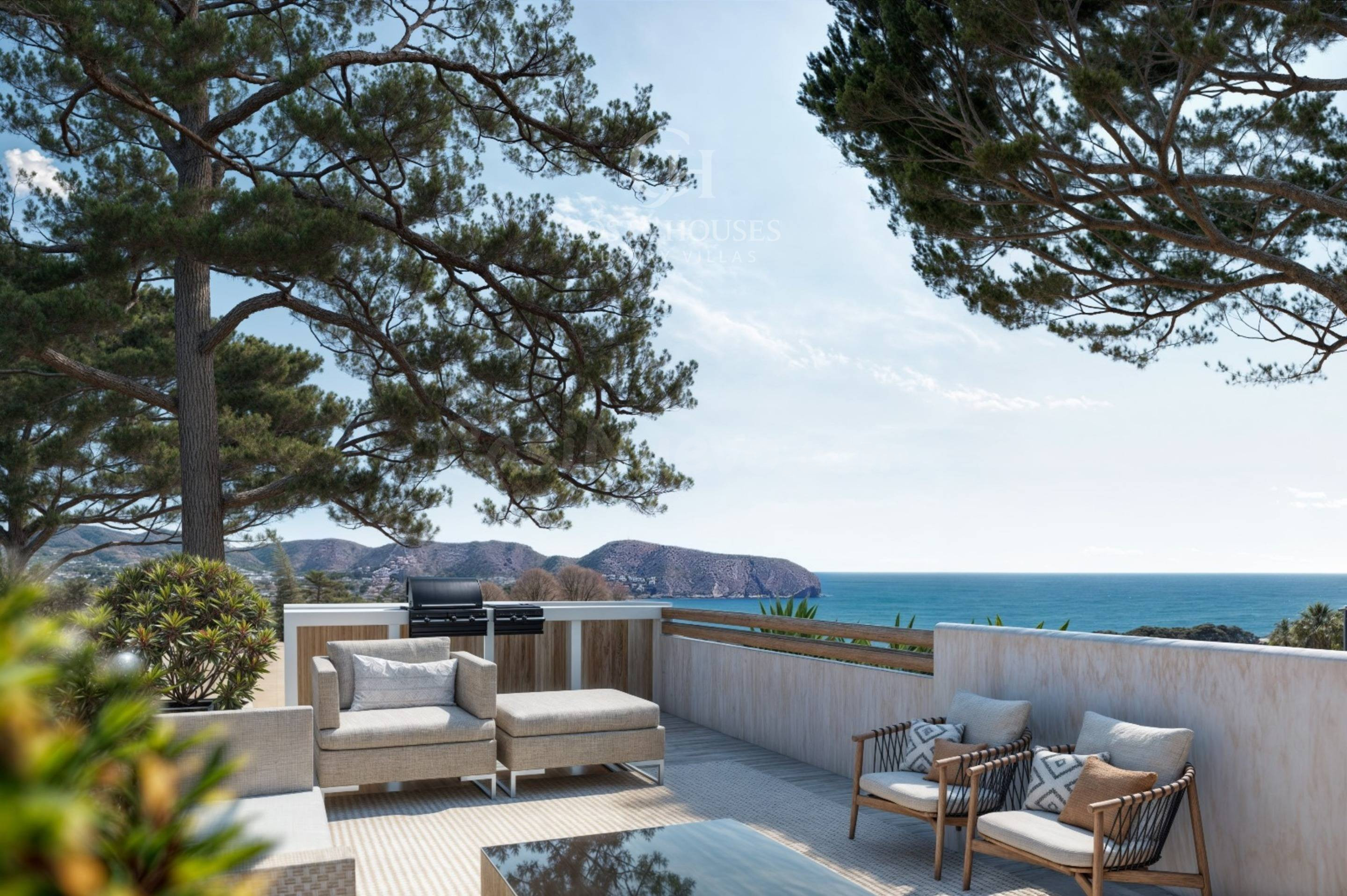 VILLA IBICENCA DE OBRA NUEVA EN construcción CERCA DEL MAR E - foto 3